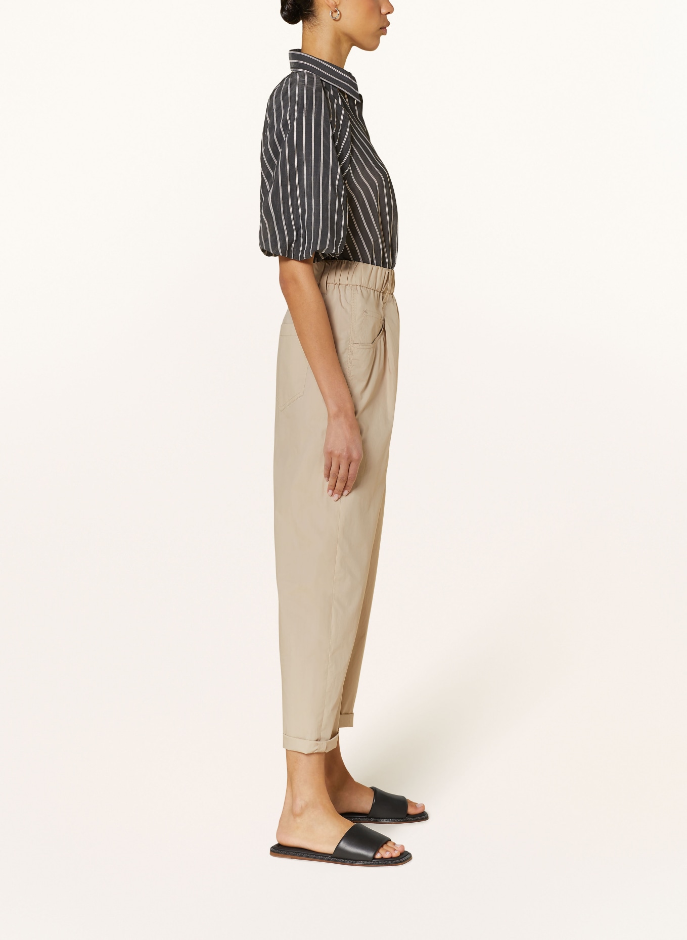 BRUNELLO CUCINELLI Trousers, Color: BEIGE (Image 4)