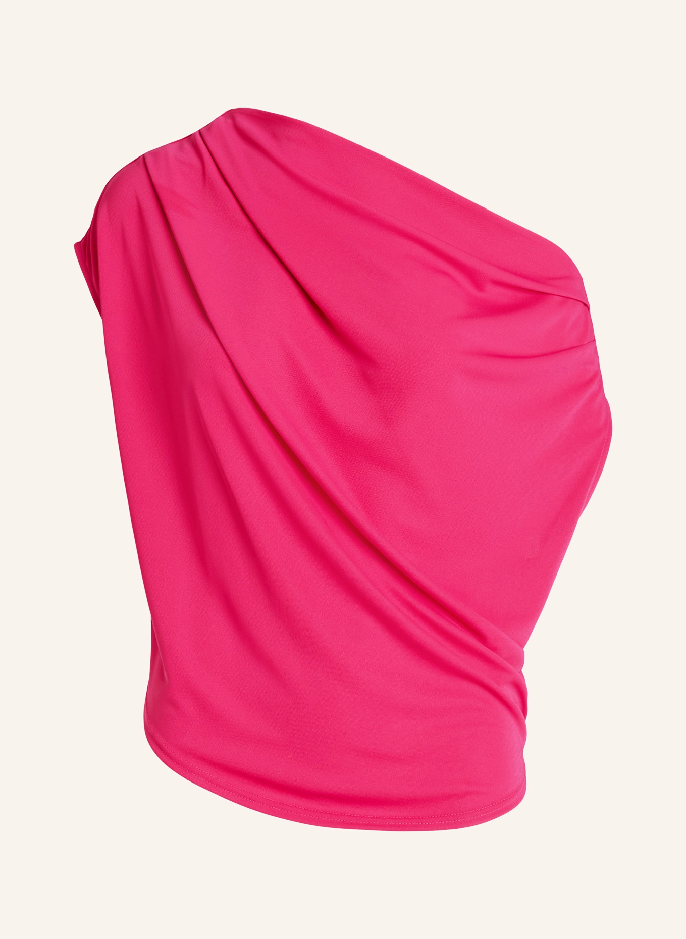 LAUREN RALPH LAUREN One-shoulder top, Color: PINK (Image 1)