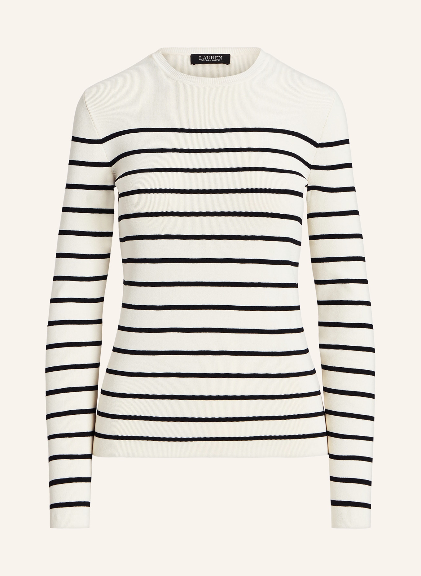 LAUREN RALPH LAUREN Sweater, Color: WHITE/ BLACK (Image 1)