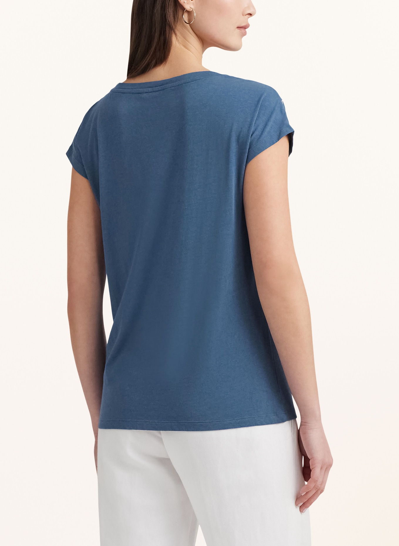 LAUREN RALPH LAUREN T-shirt, Color: BLUE (Image 3)