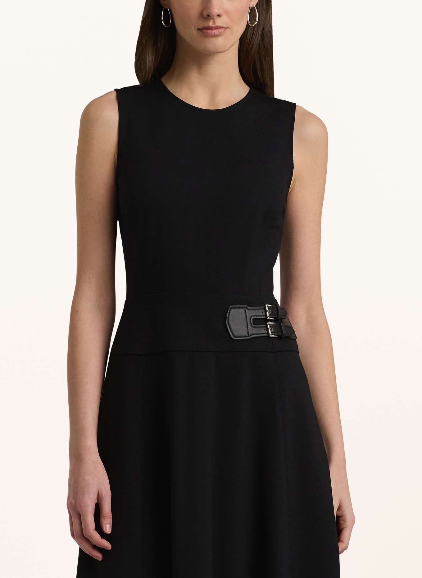 LAUREN RALPH LAUREN Jersey dress, Color: BLACK (Image 4)