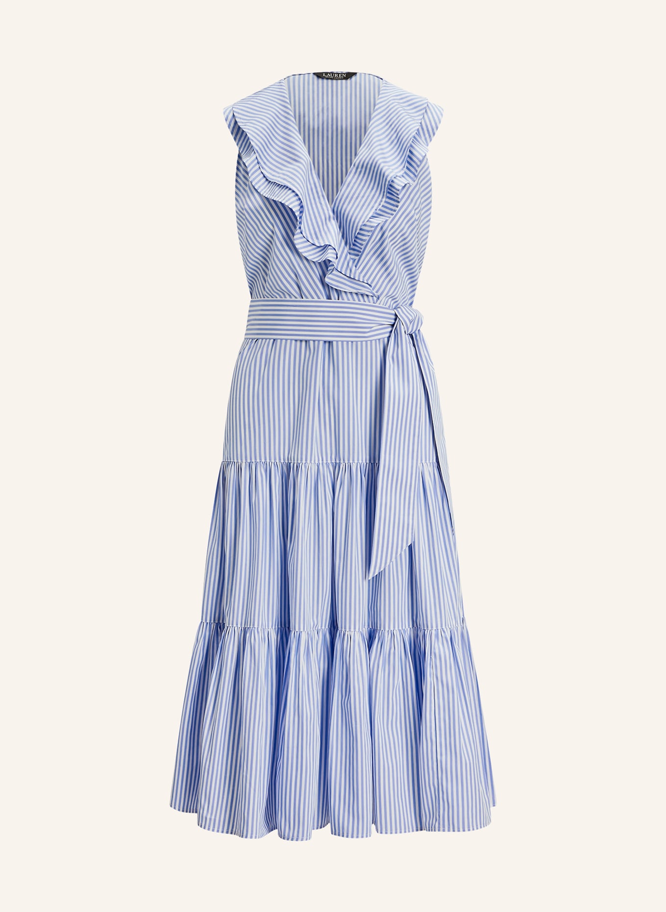 LAUREN RALPH LAUREN Dress, Color: LIGHT BLUE/ WHITE (Image 1)