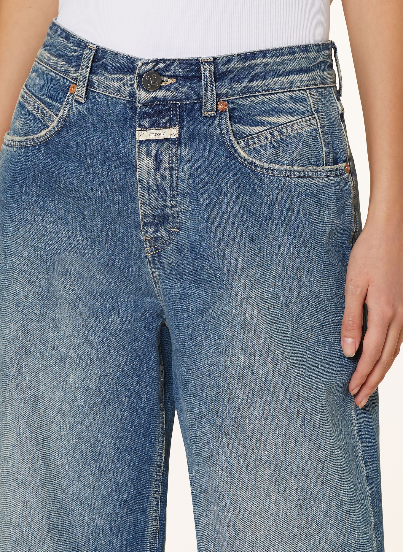 CLOSED Straight Jeans NIKKA: DBL DARK BLUE
