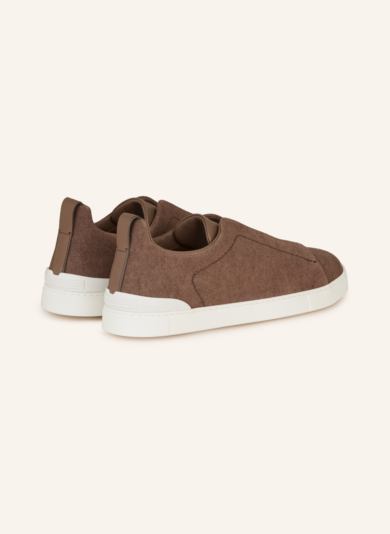 ZEGNA Sneakers TRIPLE STITCH™, Color: BROWN (Image 2)