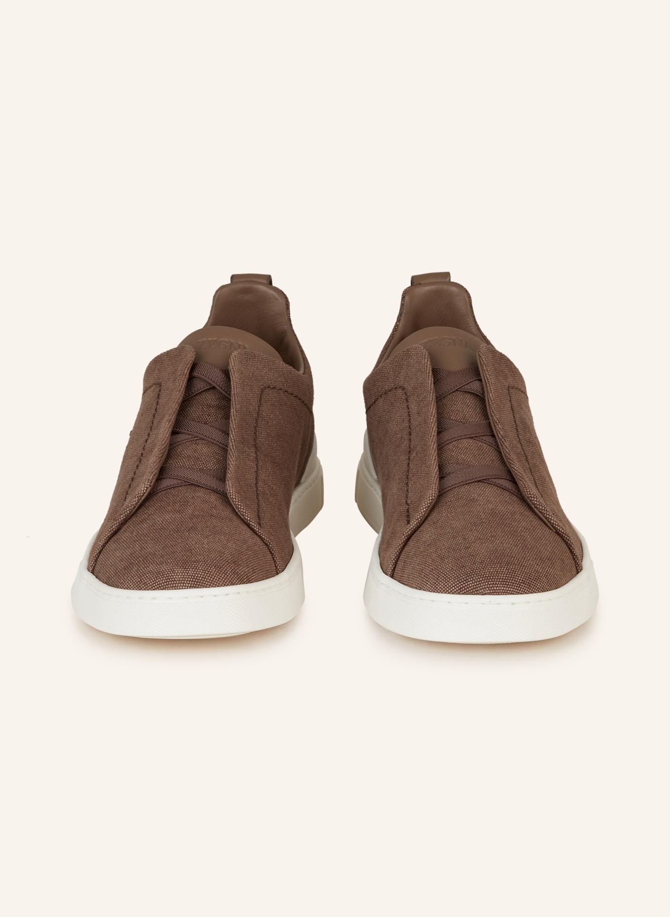 ZEGNA Sneakers TRIPLE STITCH™, Color: BROWN (Image 3)