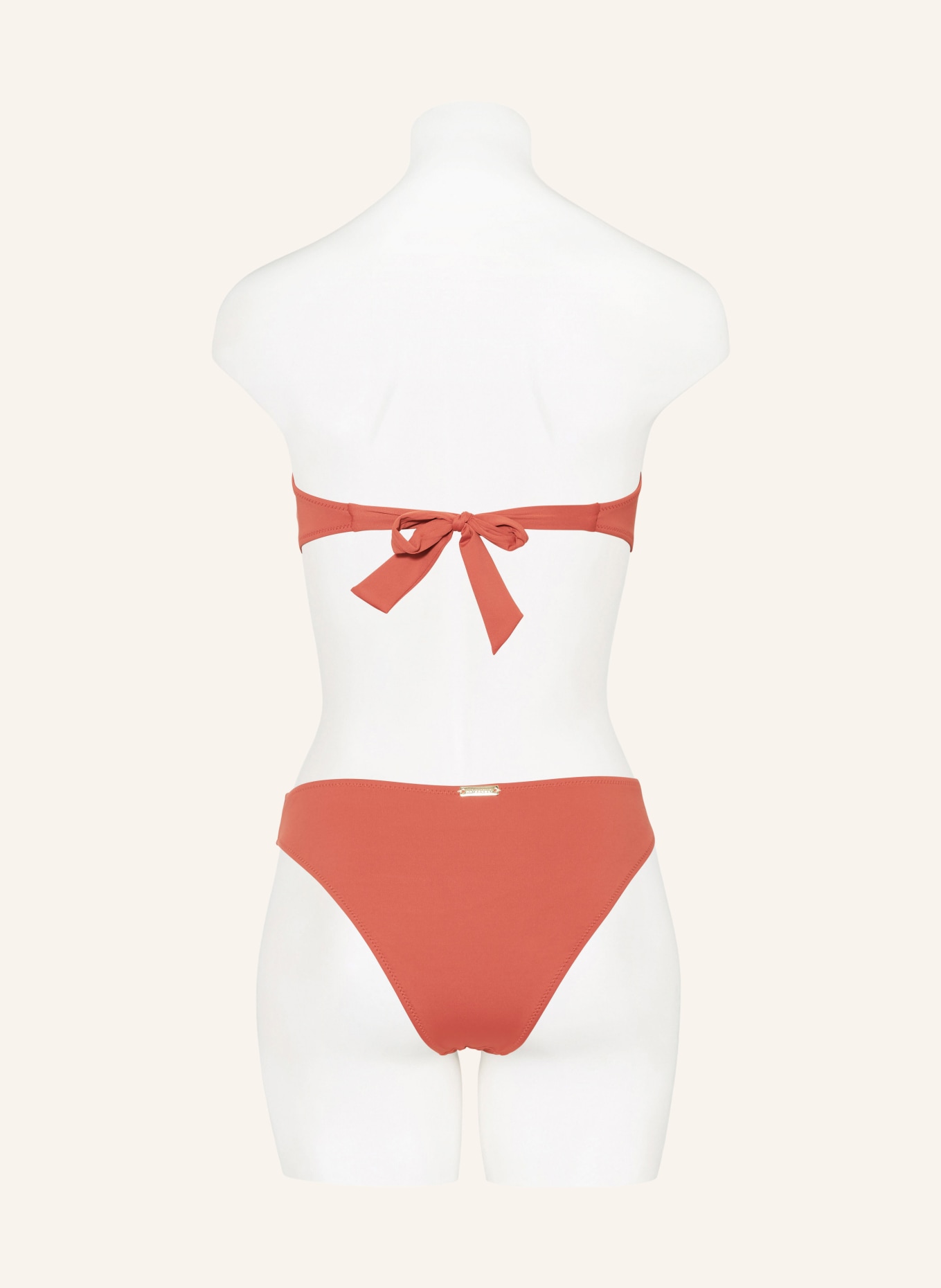 watercult Bandeau-Bikini-Top THE ESSENTIALS, Farbe: DUNKELORANGE (Bild 5)