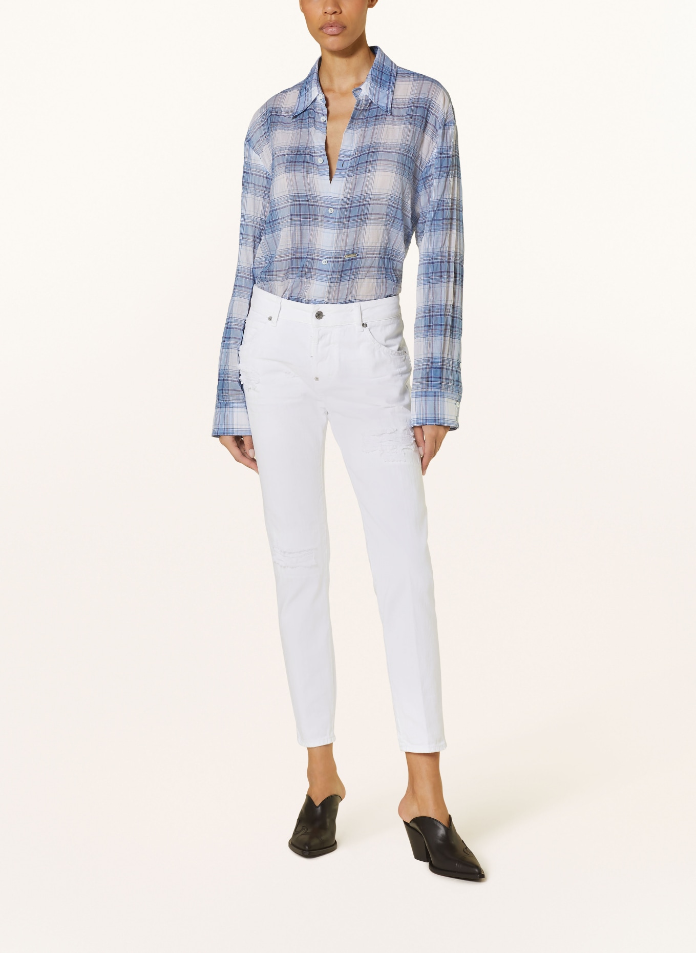 DSQUARED2 Jeans COOL GIRL, Farbe: 100 WHITE (Bild 2)