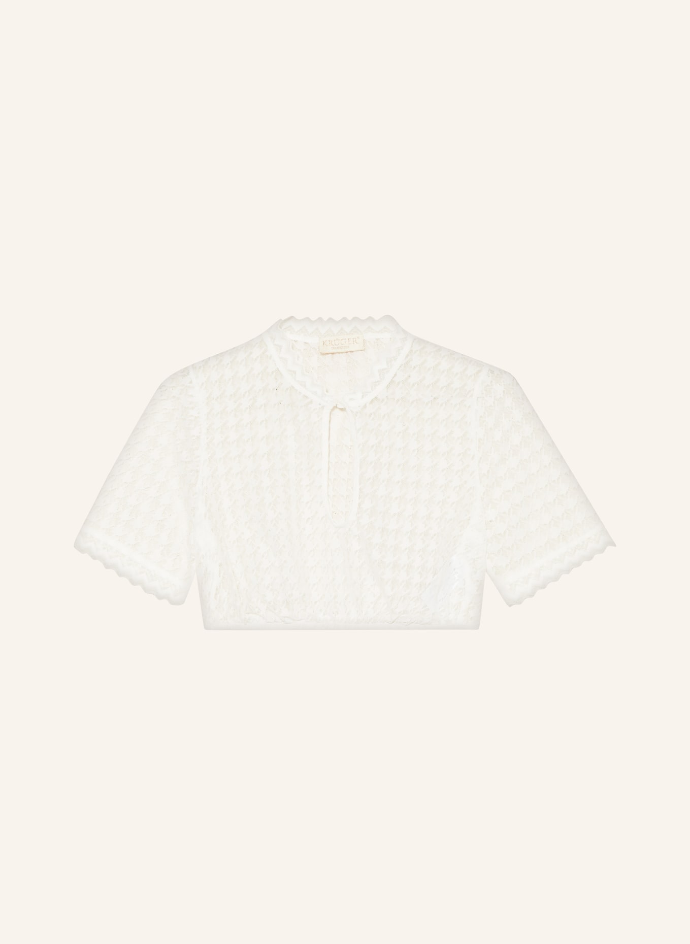 KRÜGER Dirndl blouse, Color: CREAM (Image 1)
