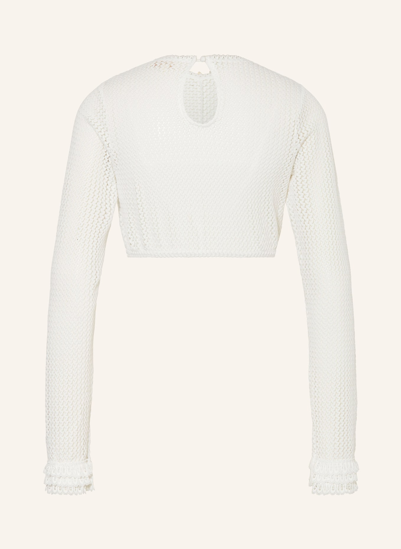 KRÜGER Dirndl blouse, Color: WHITE (Image 2)