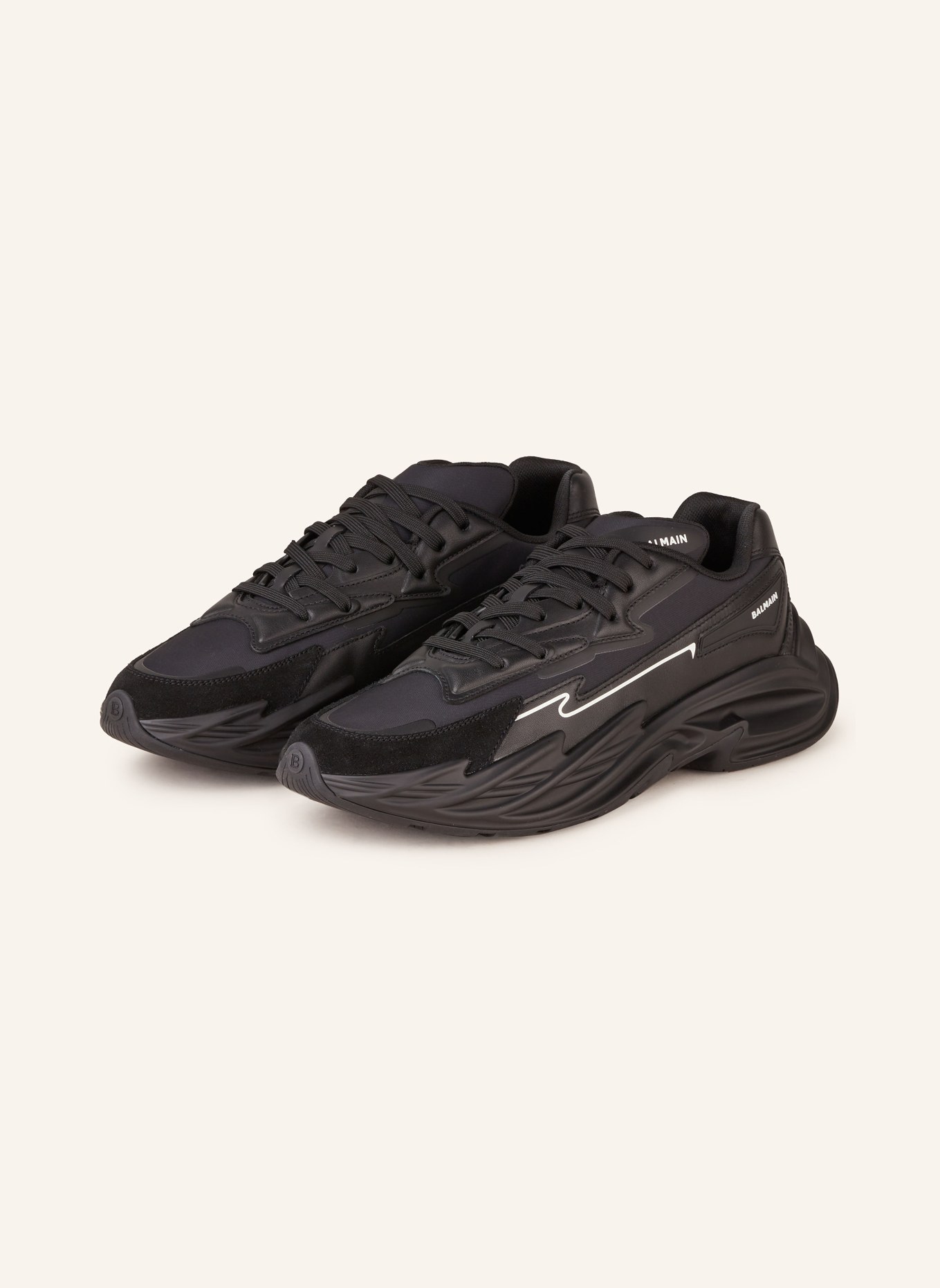 BALMAIN Sneakers B-DR4G0N, Color: BLACK (Image 1)