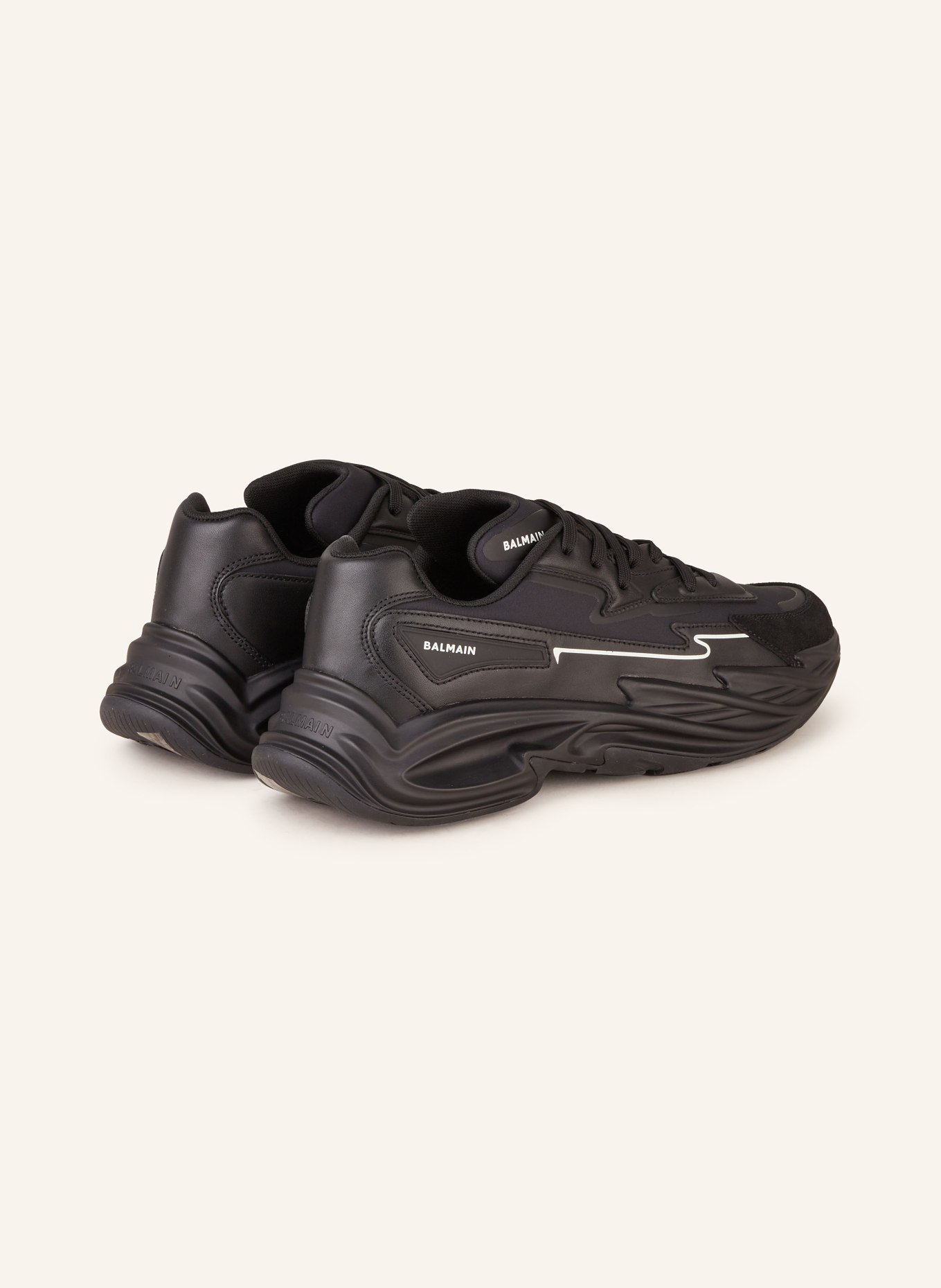BALMAIN Sneakers B-DR4G0N, Color: BLACK (Image 2)