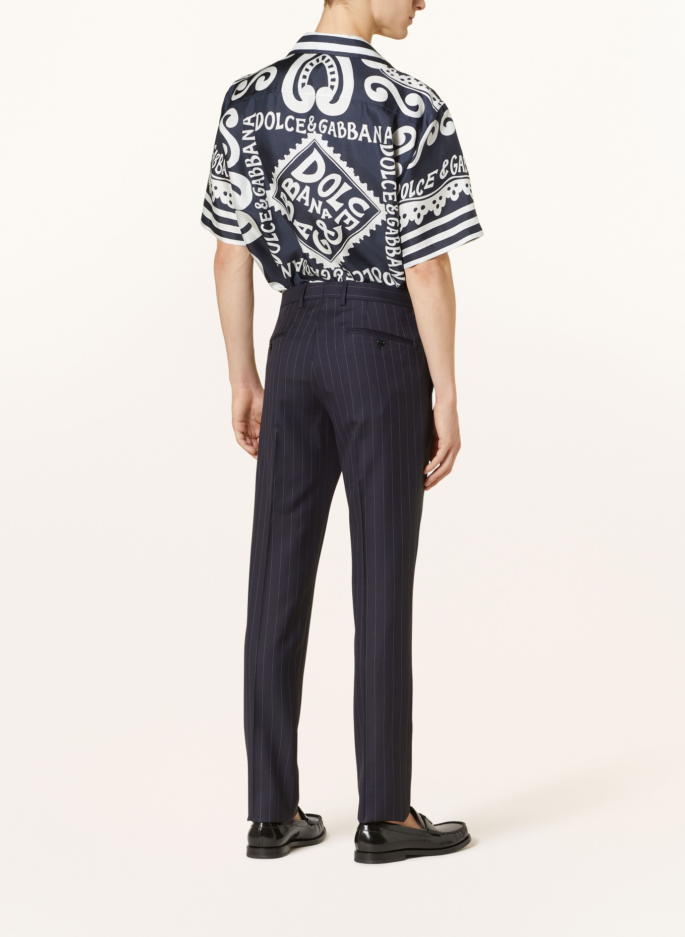 DOLCE & GABBANA Suit trousers slim fit, Color: S8052 Rigato (Image 4)