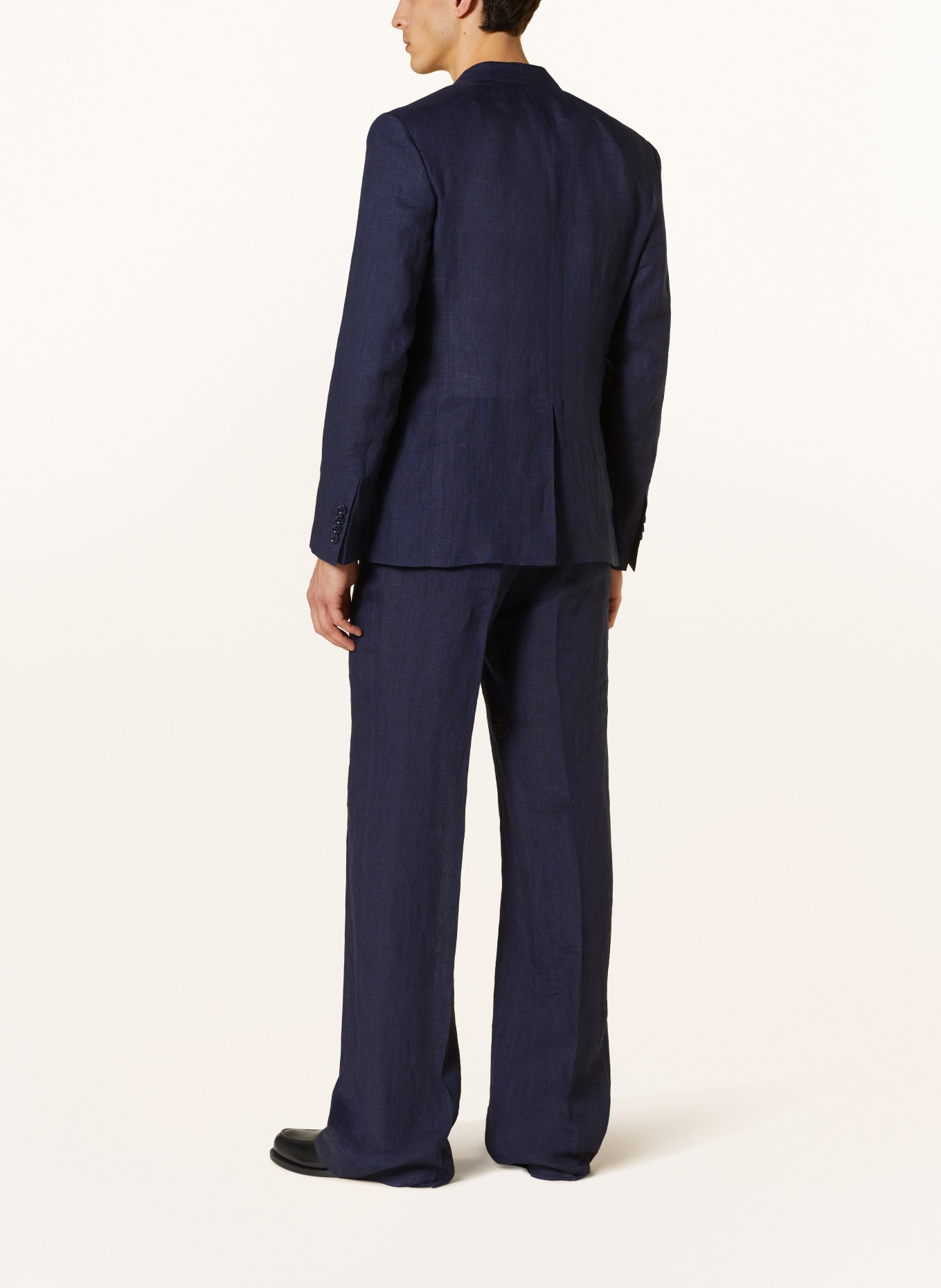 DOLCE & GABBANA Linen blazer slim fit, Color: S8280 MELANGE AZZURRI-BLU (Image 3)