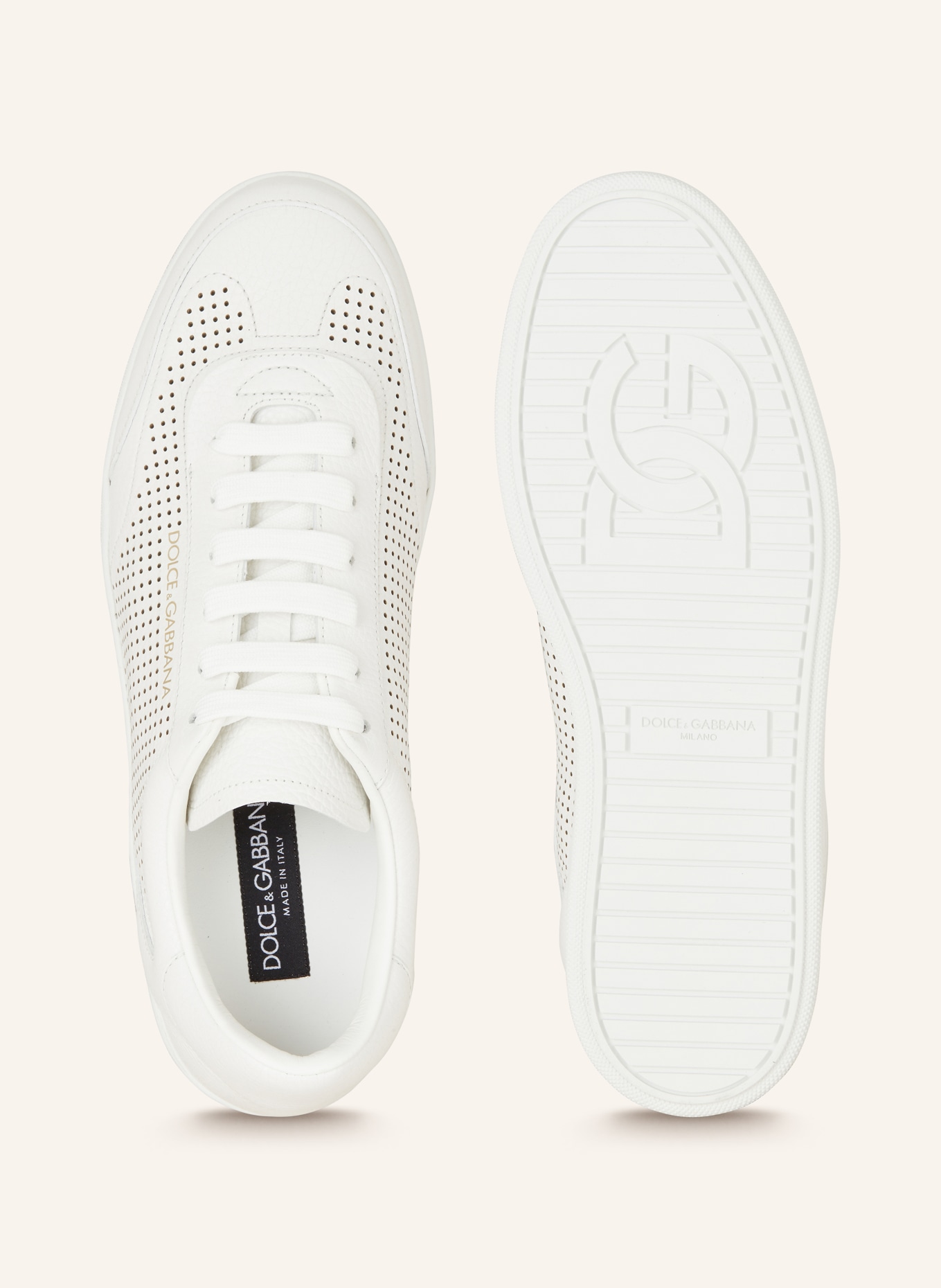 DOLCE & GABBANA Sneakers SAINT TROPEZ, Color: WHITE (Image 5)