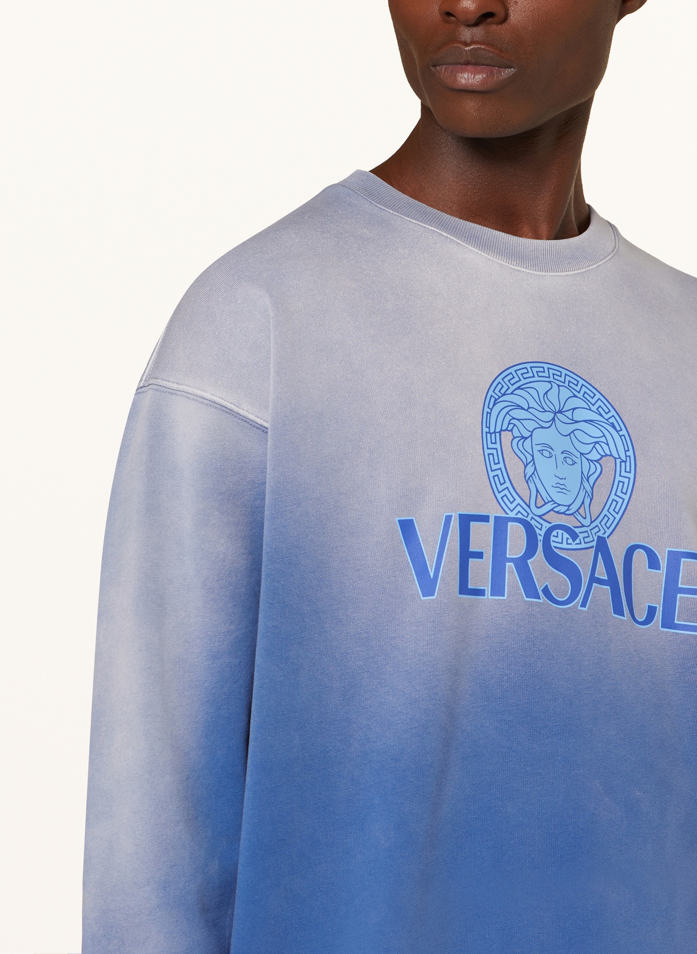 VERSACE Sweatshirt, Color: BLUE (Image 4)