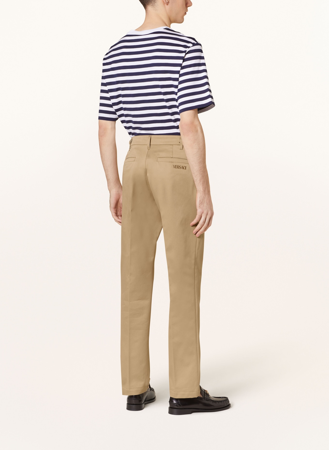VERSACE Chinos regular fit, Color: CAMEL (Image 3)