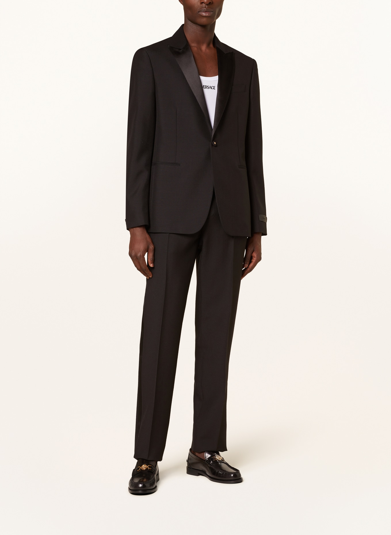 VERSACE Tuxedo Jacket slim fit, Color: BLACK (Image 2)