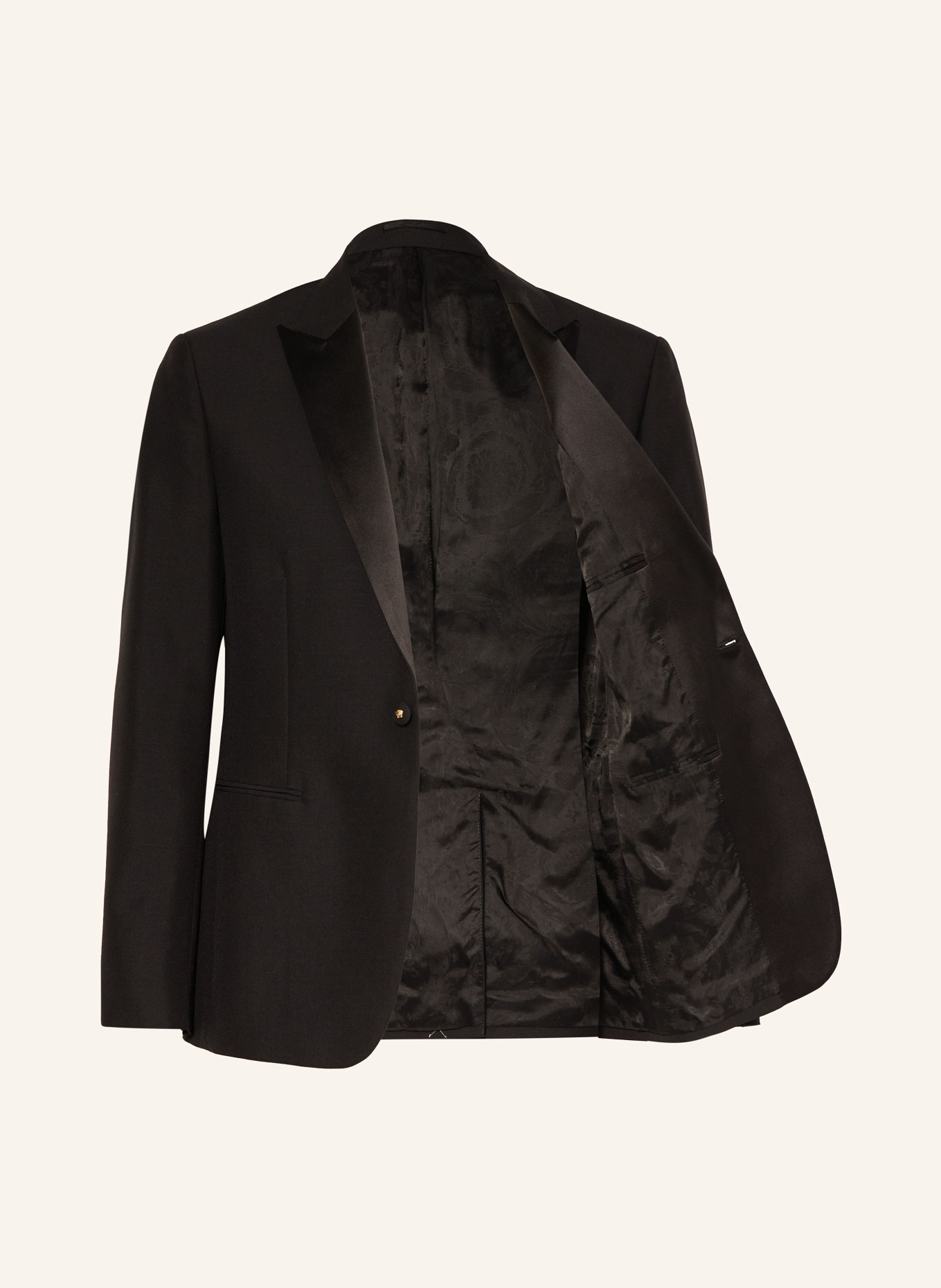 VERSACE Tuxedo Jacket slim fit, Color: BLACK (Image 4)