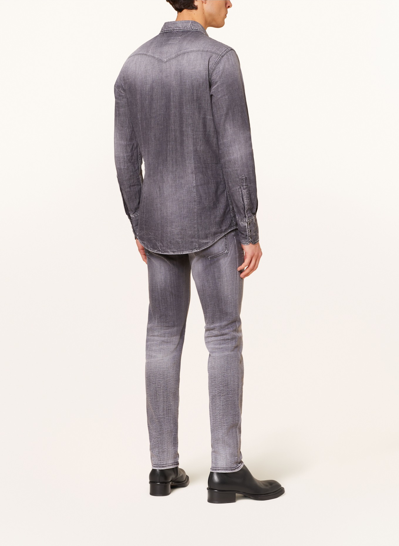 DSQUARED2 Koszula jeansowa slim fit, Kolor: CZARNY (Obrazek 3)