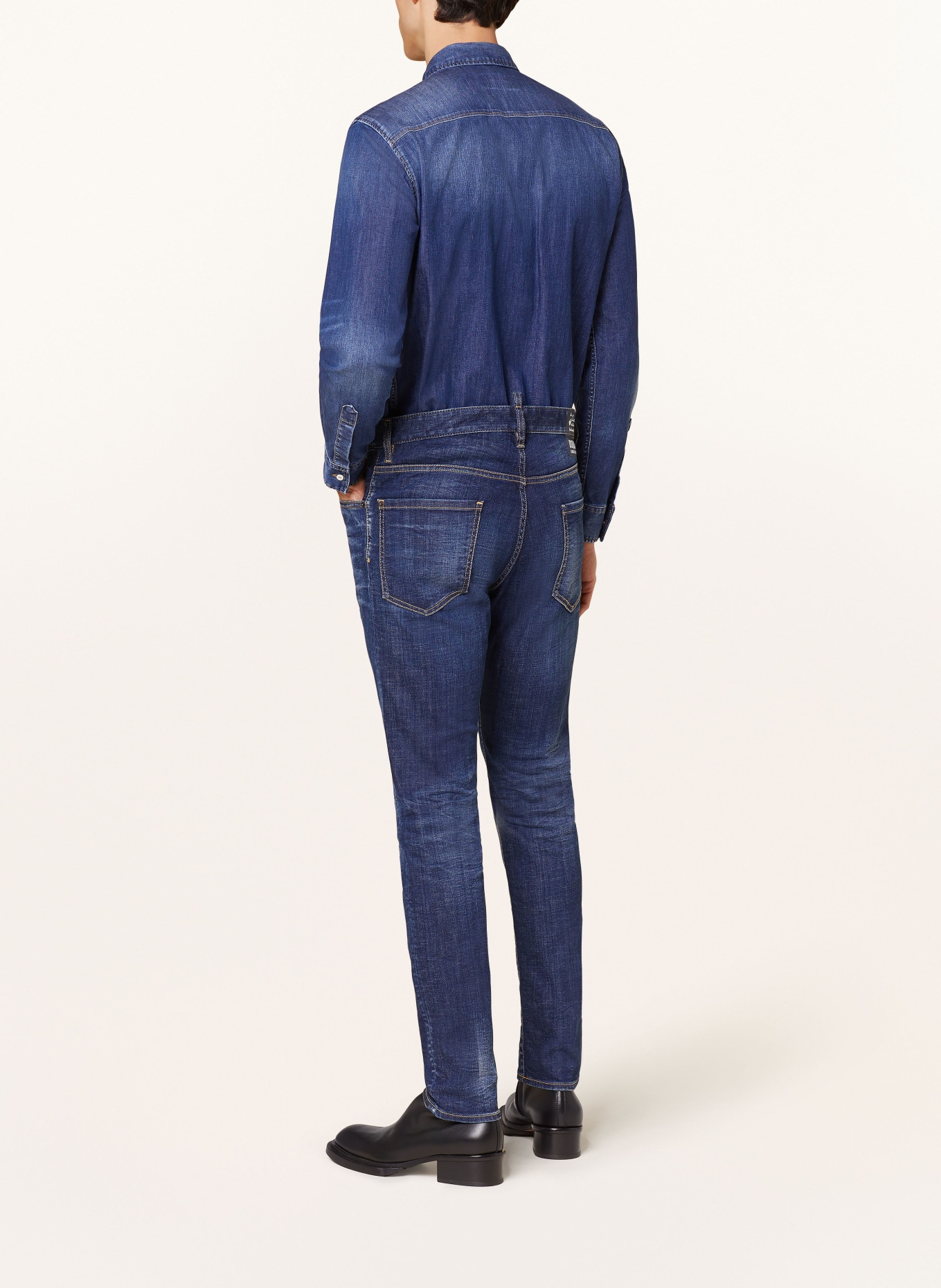 DSQUARED2 Jeans COOL GUY extra slim fit, Color: 470 BLUE NAVY (Image 3)