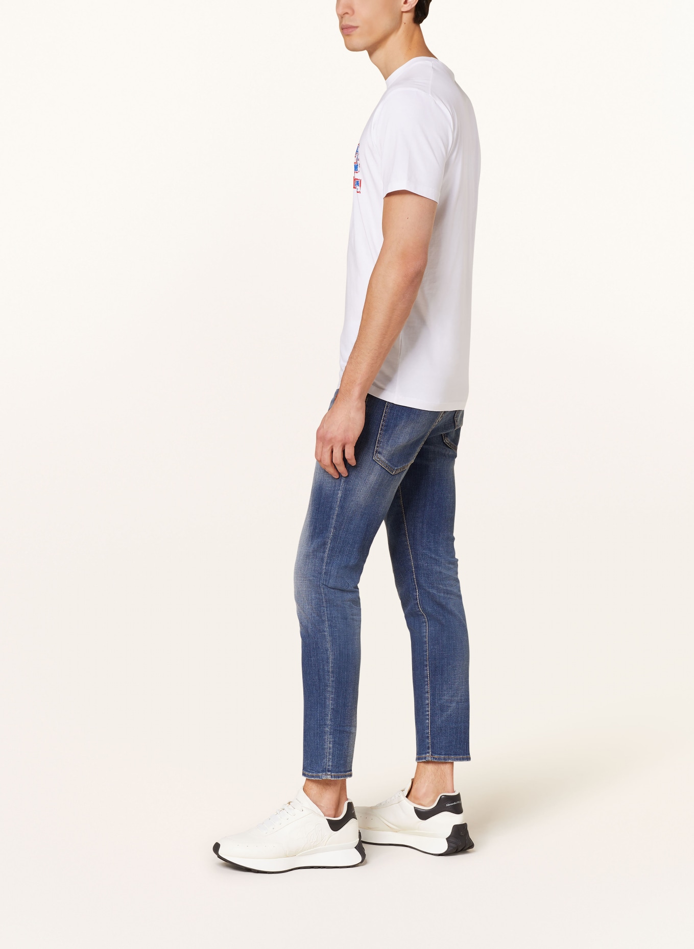 DSQUARED2 Jeans SKATER extra slim fit, Color: 470 BLUE NAVY (Image 4)