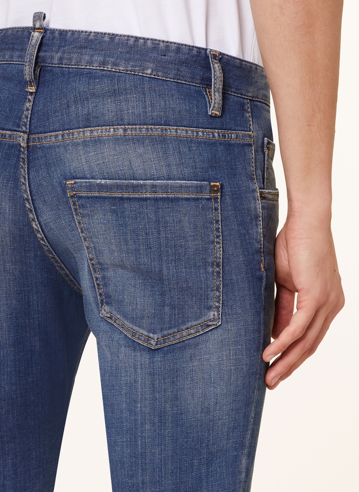DSQUARED2 Jeans SKATER Extra Slim Fit, Farbe: 470 BLUE NAVY (Bild 6)