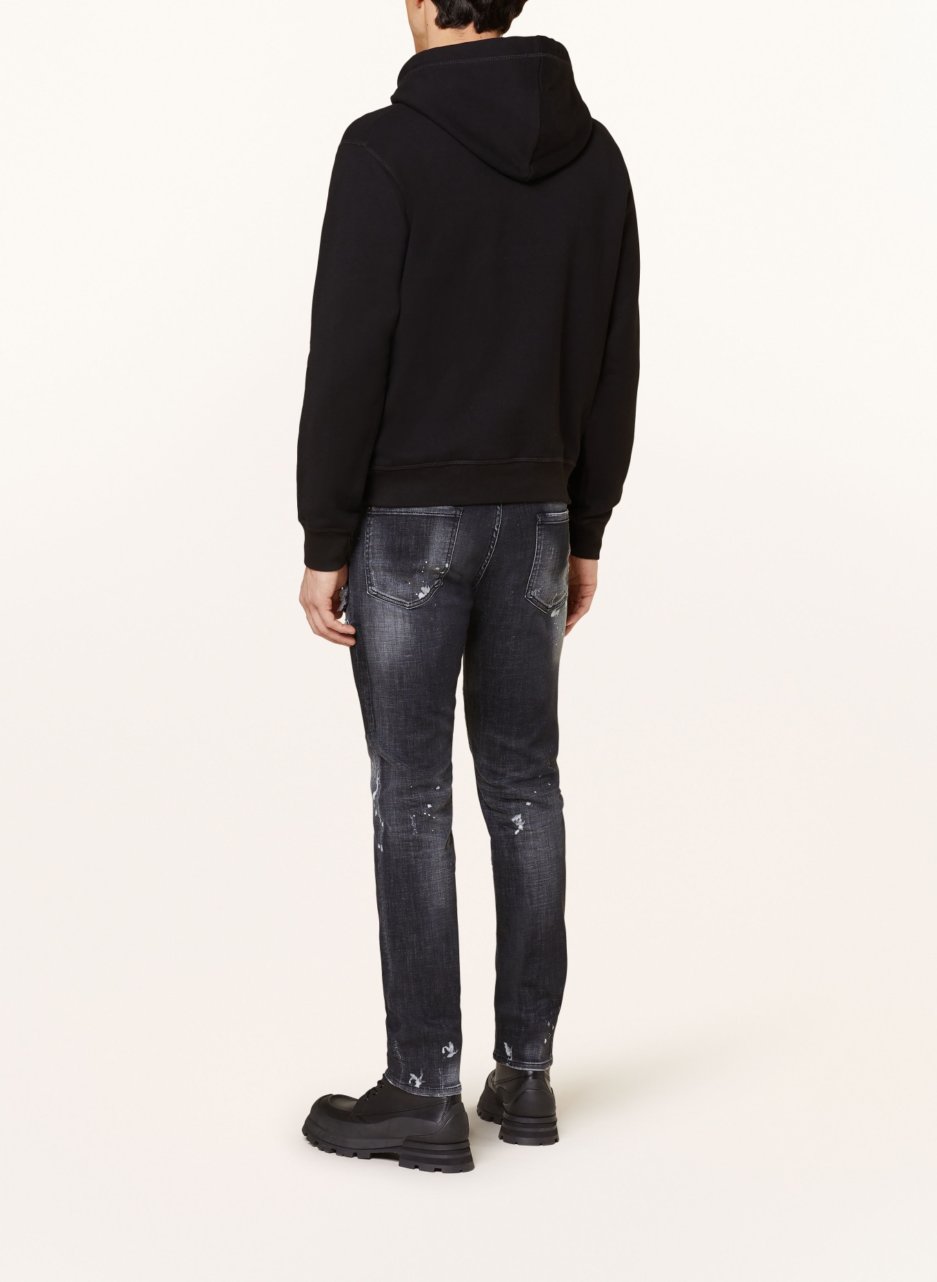 DSQUARED2 Destroyed jeans COOL GUY slim fit, Color: 900  black (Image 3)