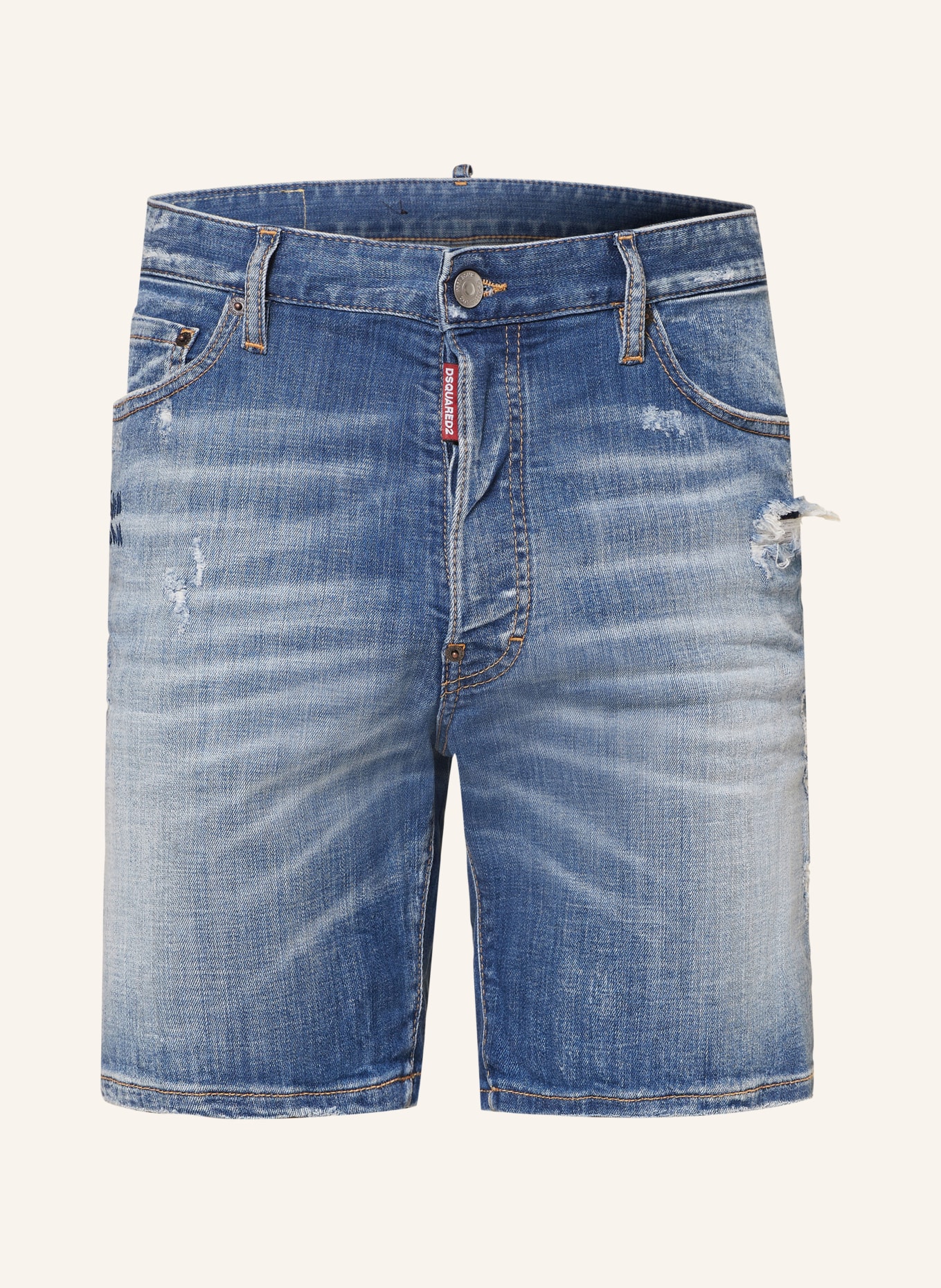 DSQUARED2 Jeansshorts Slim Fit, Farbe: 470 BLUE NAVY (Bild 1)