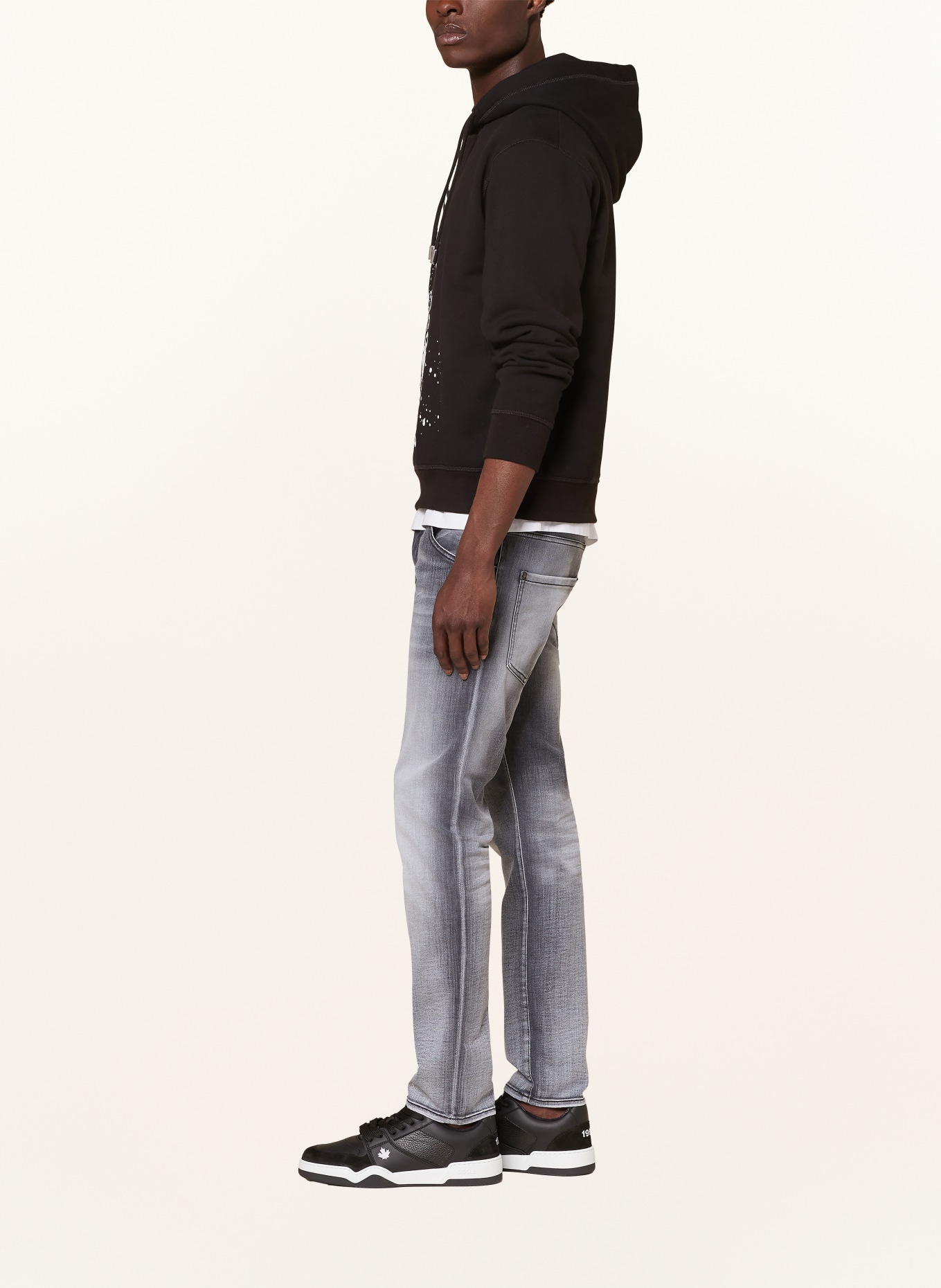 DSQUARED2 Jeans SKATER slim fit, Color: 900 BLACK (Image 4)