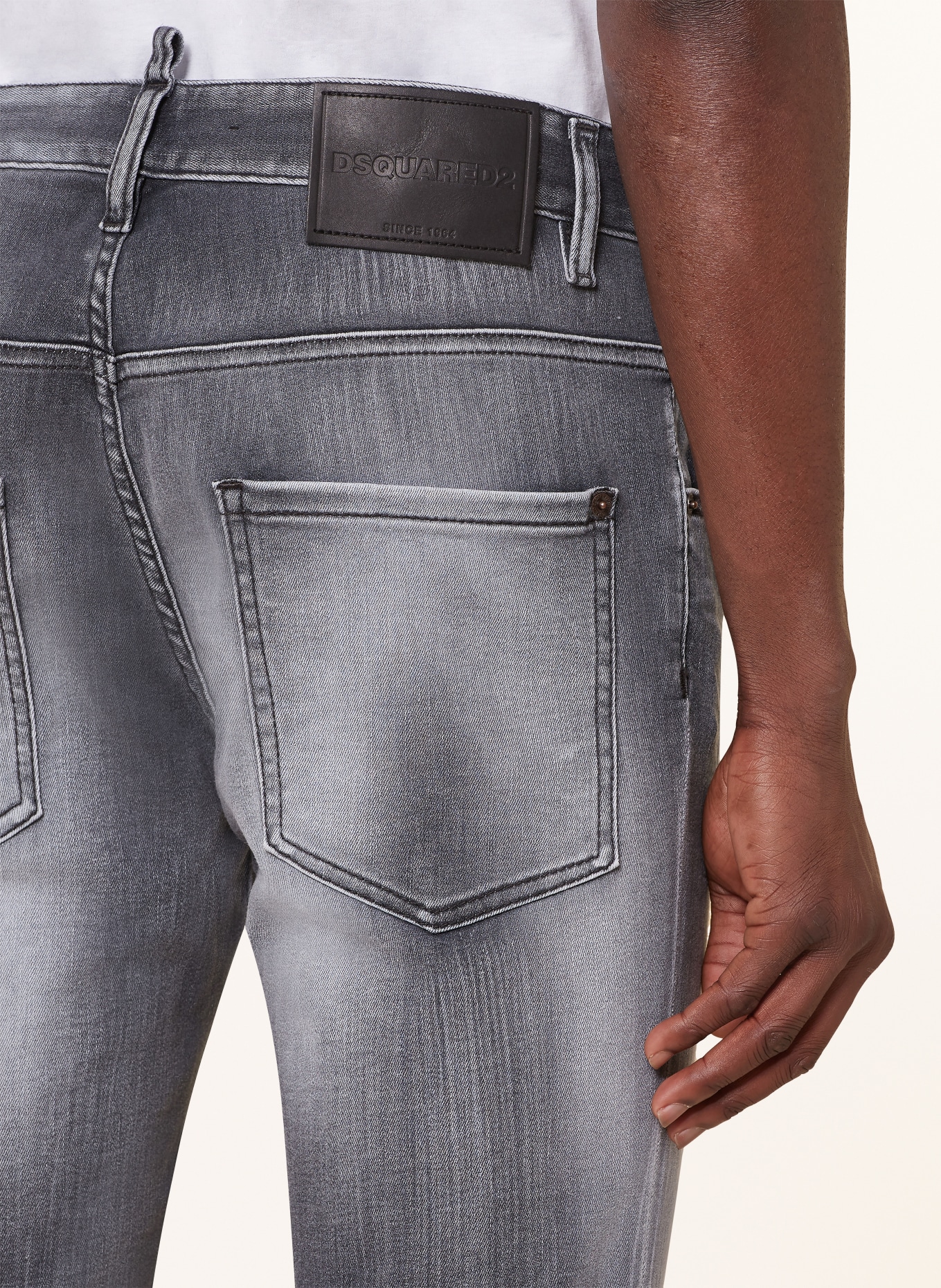 DSQUARED2 Jeans SKATER Slim Fit, Farbe: 900 BLACK (Bild 6)