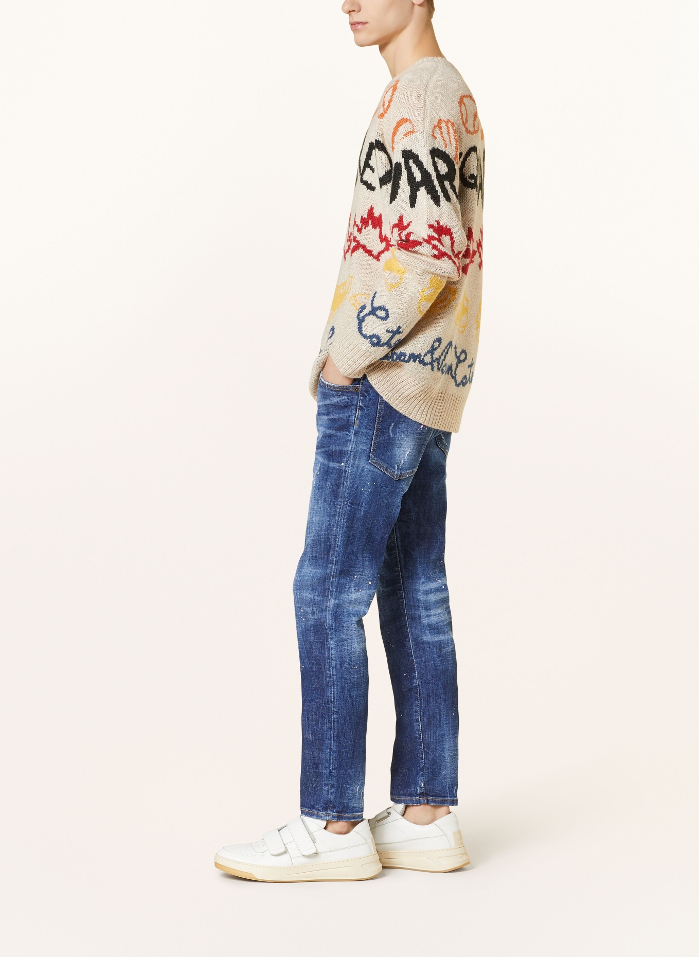 DSQUARED2 Jeans SKATER Slim Fit, Farbe: 470 NAVY BLUE (Bild 4)