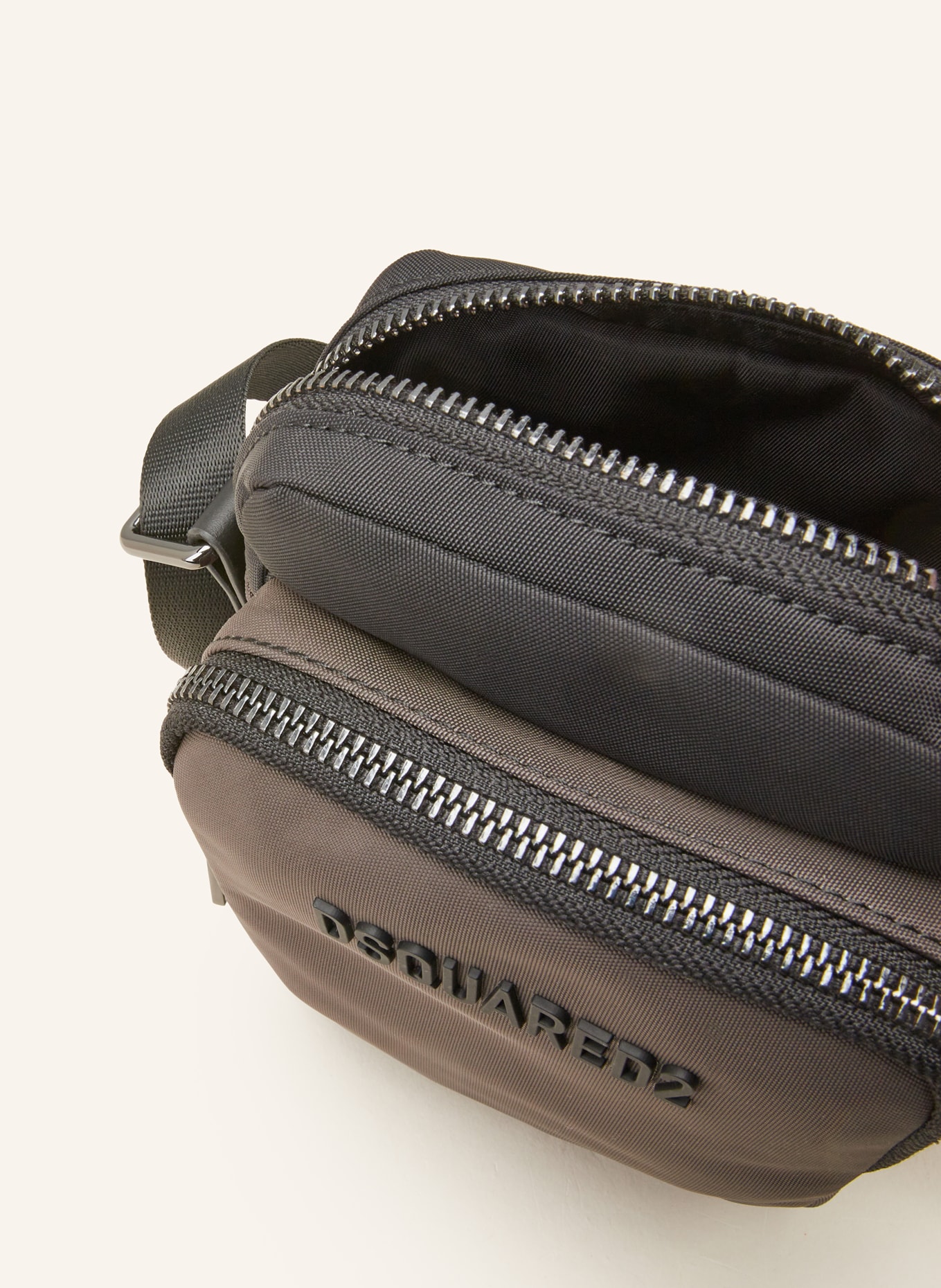 DSQUARED2 Crossbody bag, Color: KHAKI/ BLACK (Image 3)