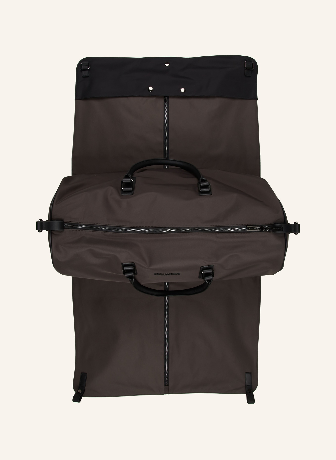 DSQUARED2 Travel bag, Color: KHAKI/ BLACK (Image 5)