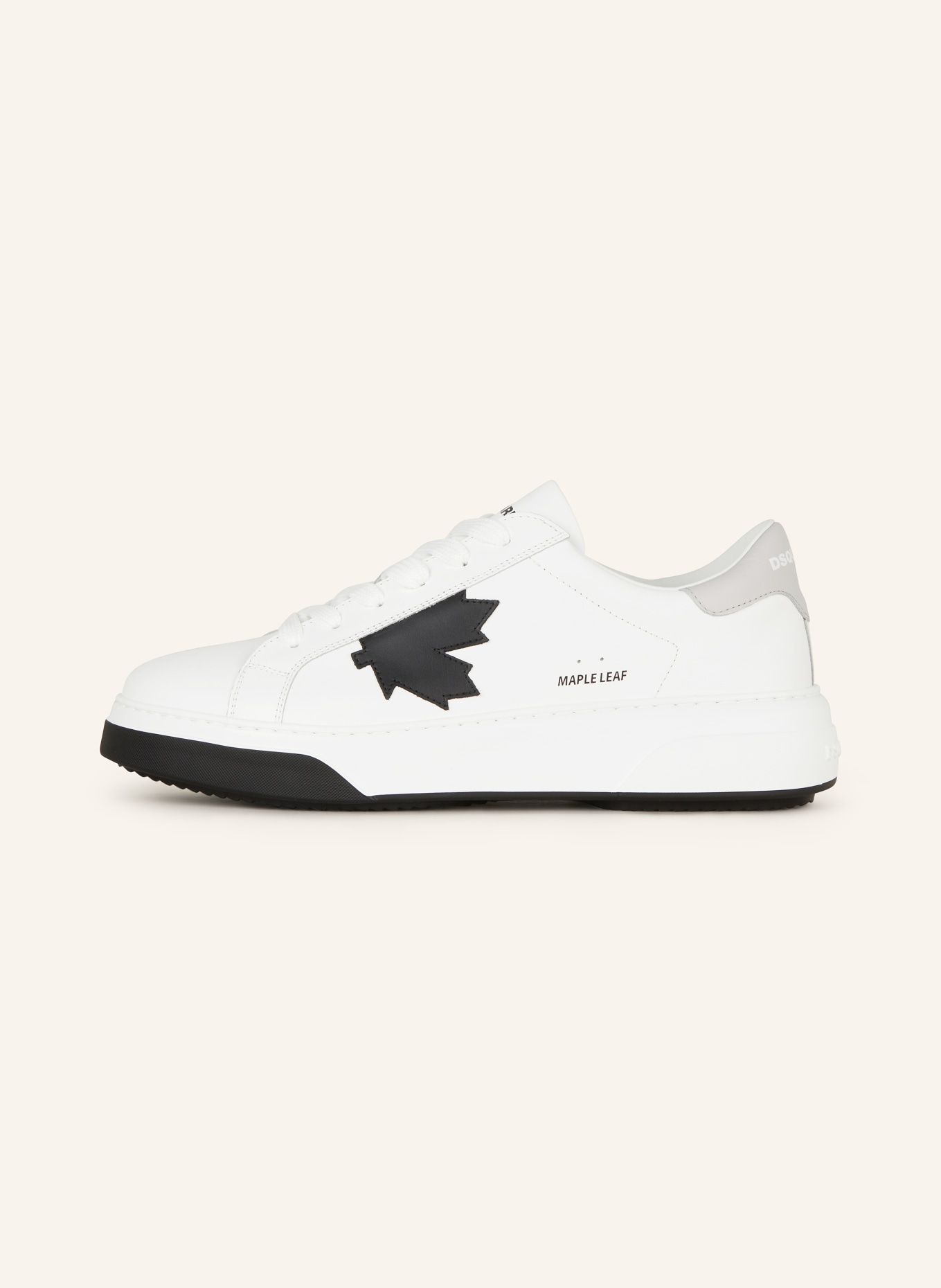 DSQUARED2 Sneakers BUMPER, Color: WHITE/ BLACK/ LIGHT GRAY (Image 4)