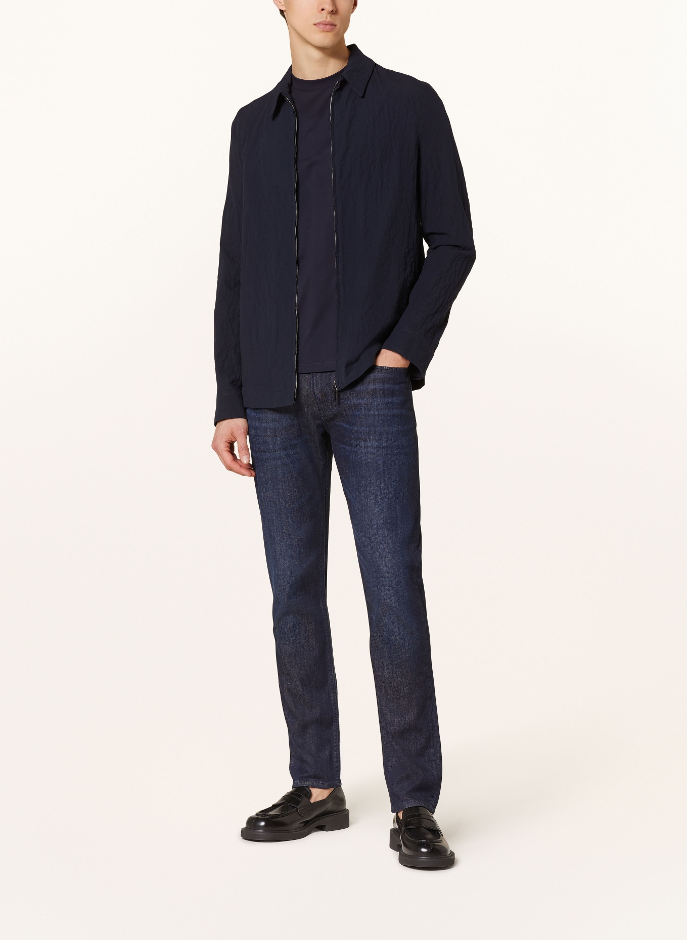 EMPORIO ARMANI Jeans Slim Fit, Farbe: 0941 DENIM BLUE (Bild 2)