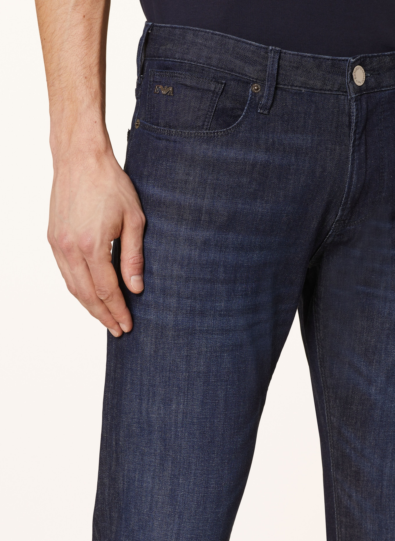 EMPORIO ARMANI Jeans Slim Fit, Farbe: 0941 DENIM BLUE (Bild 5)