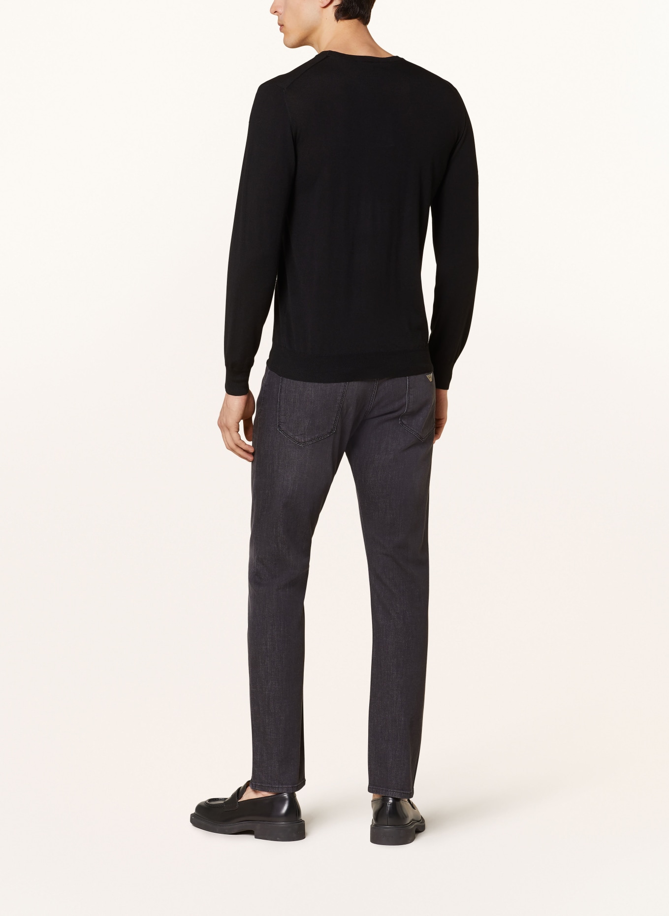 EMPORIO ARMANI Jeans slim fit: 0006 DENIM NERO MD