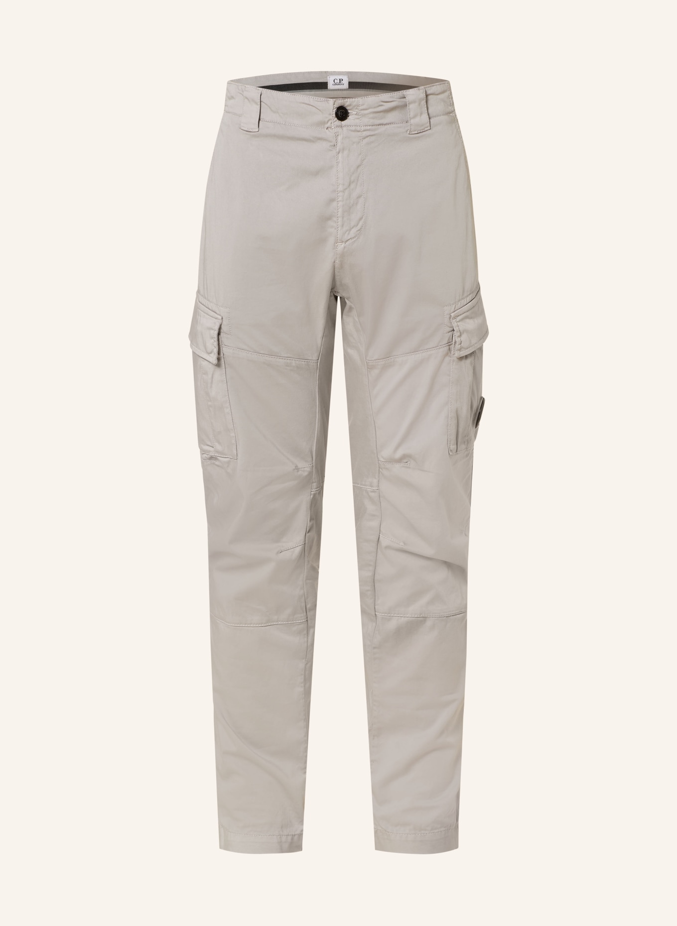 C.P. COMPANY Cargo pants extra slim fit, Color: LIGHT GRAY (Image 1)