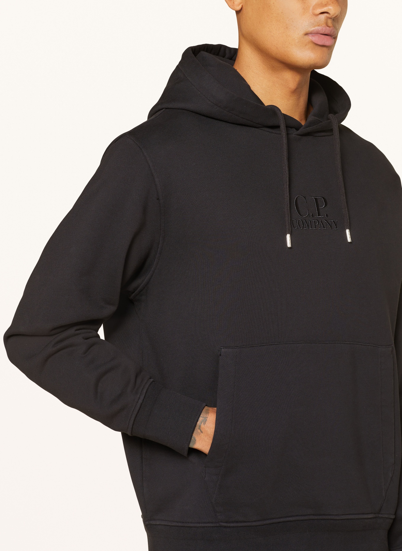 C.P. COMPANY Hoodie: BLACK