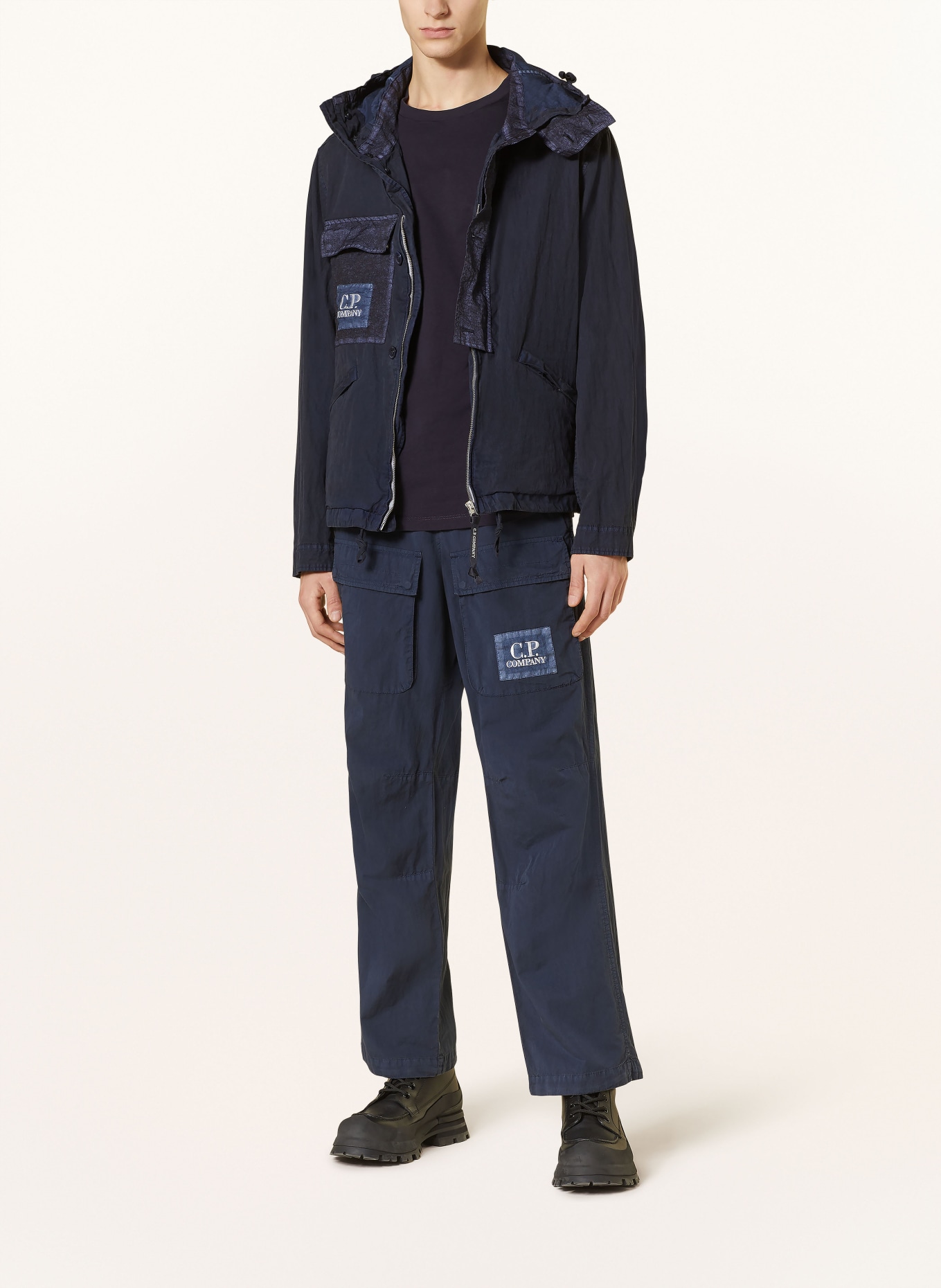 C.P. COMPANY Field jacket, Color: DARK BLUE (Image 2)
