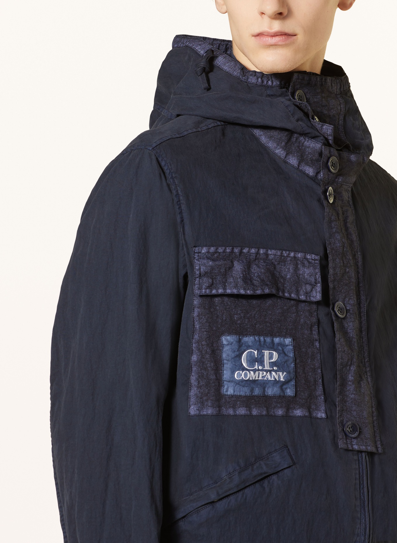 C.P. COMPANY Field jacket, Color: DARK BLUE (Image 5)