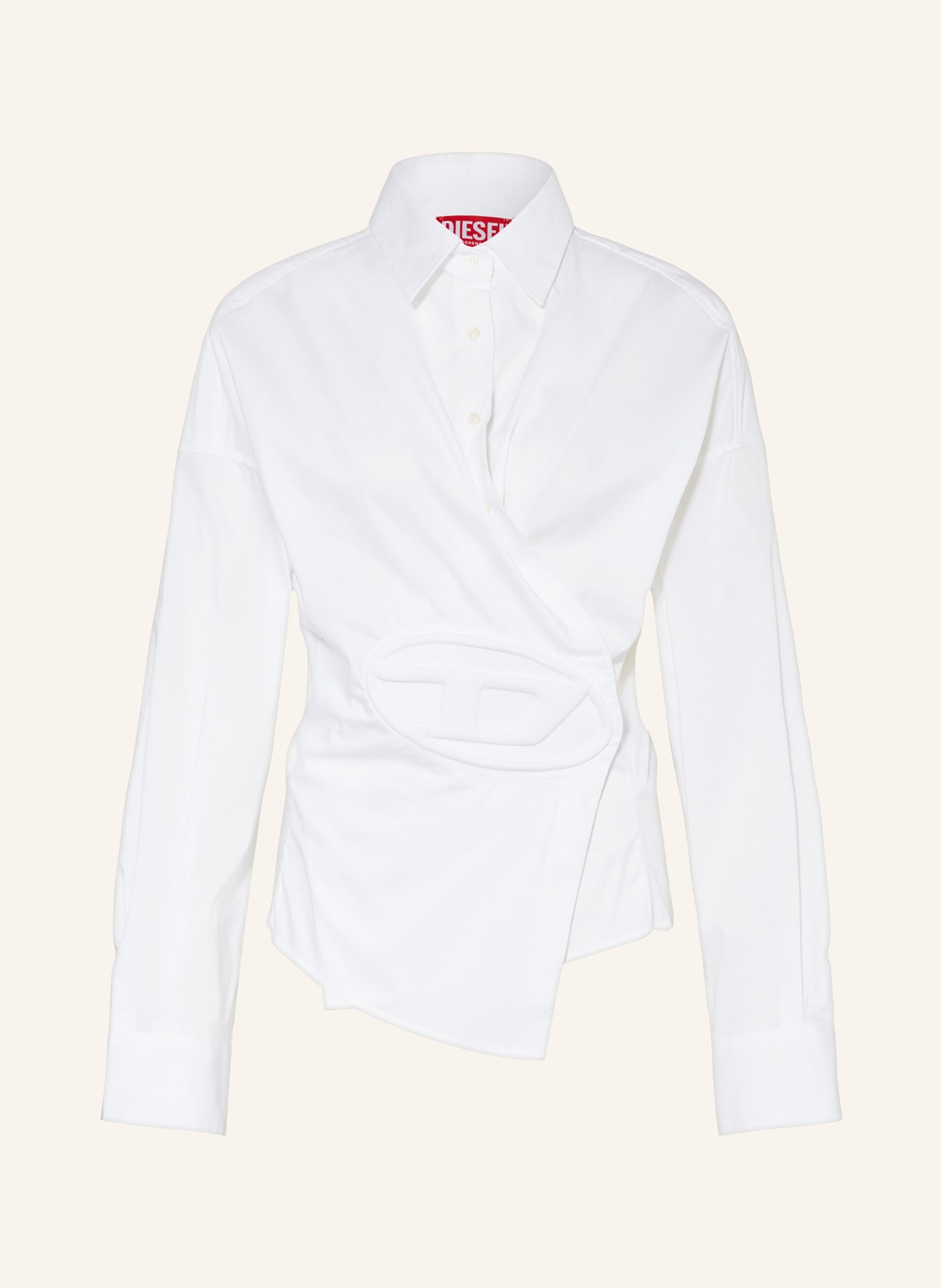 DIESEL Shirt blouse C-SIZ-N2, Color: WHITE (Image 1)