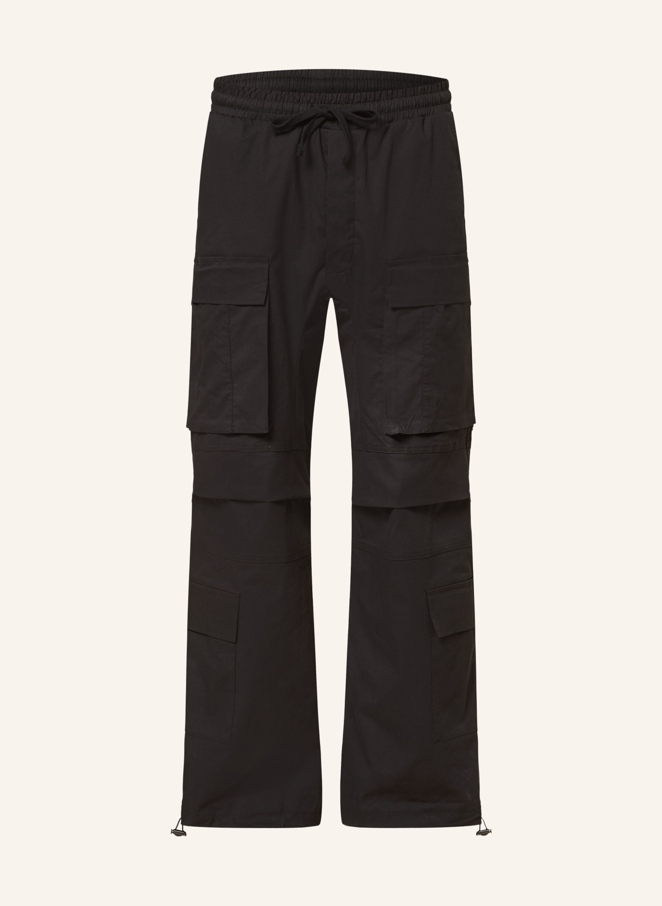 thom/krom Cargo pants regular fit, Color: BLACK (Image 1)