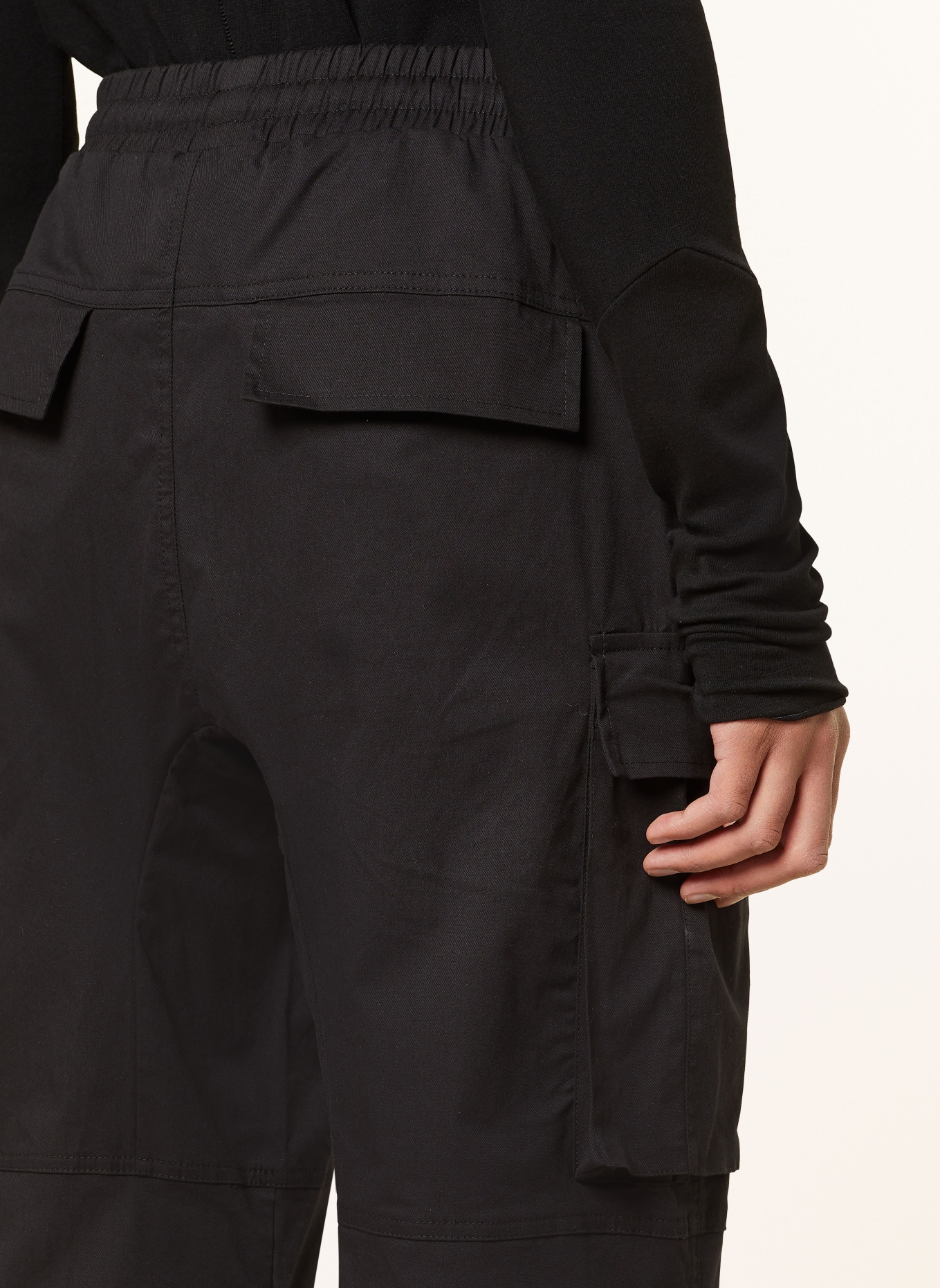 thom/krom Cargo pants regular fit, Color: BLACK (Image 6)