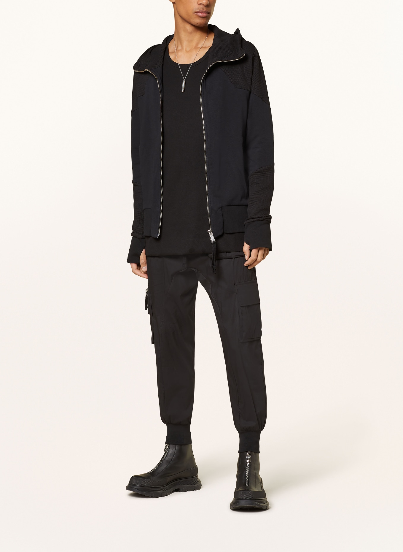 thom/krom Sweat jacket, Color: BLACK (Image 2)