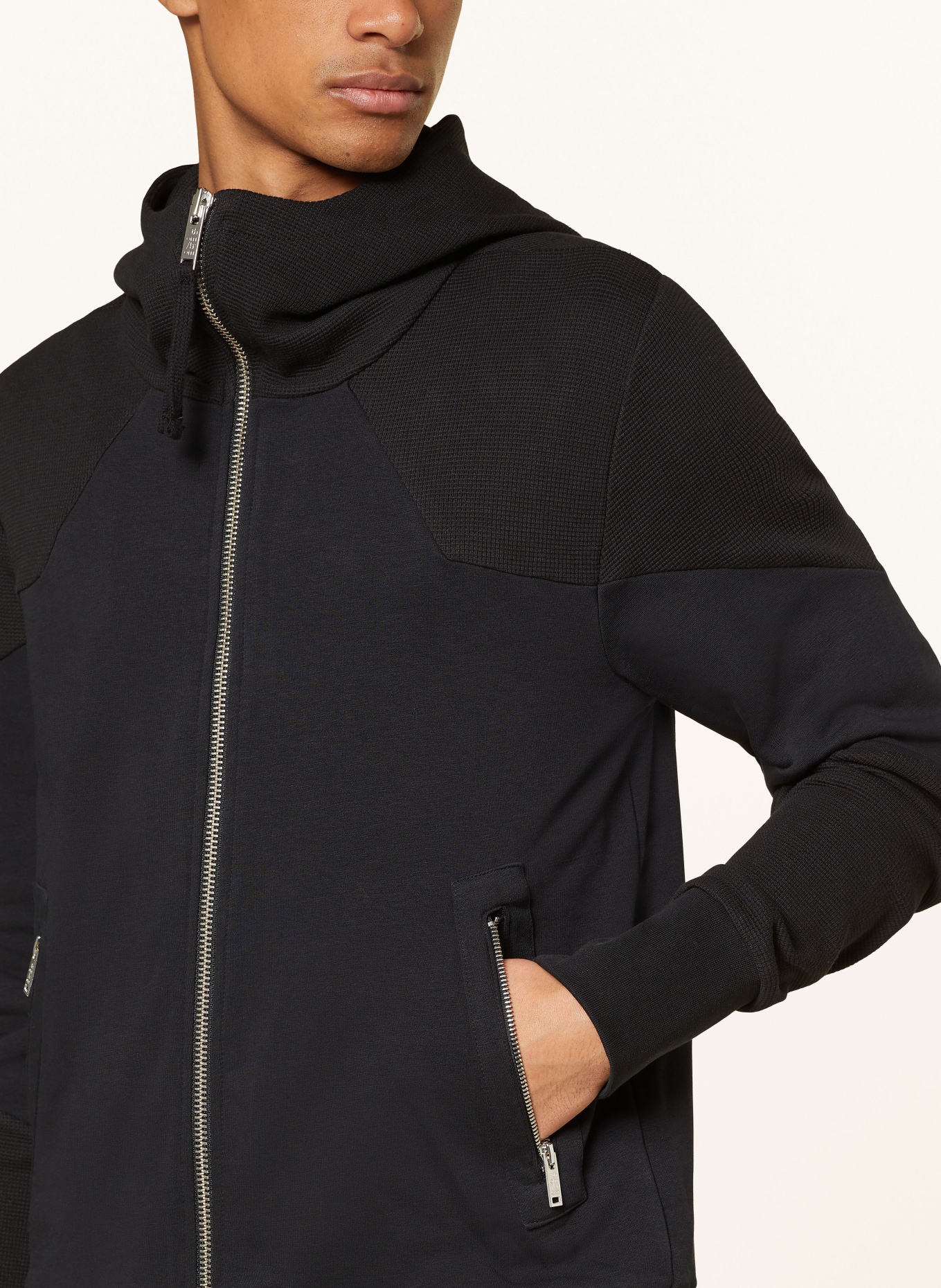 thom/krom Sweat jacket, Color: BLACK (Image 5)