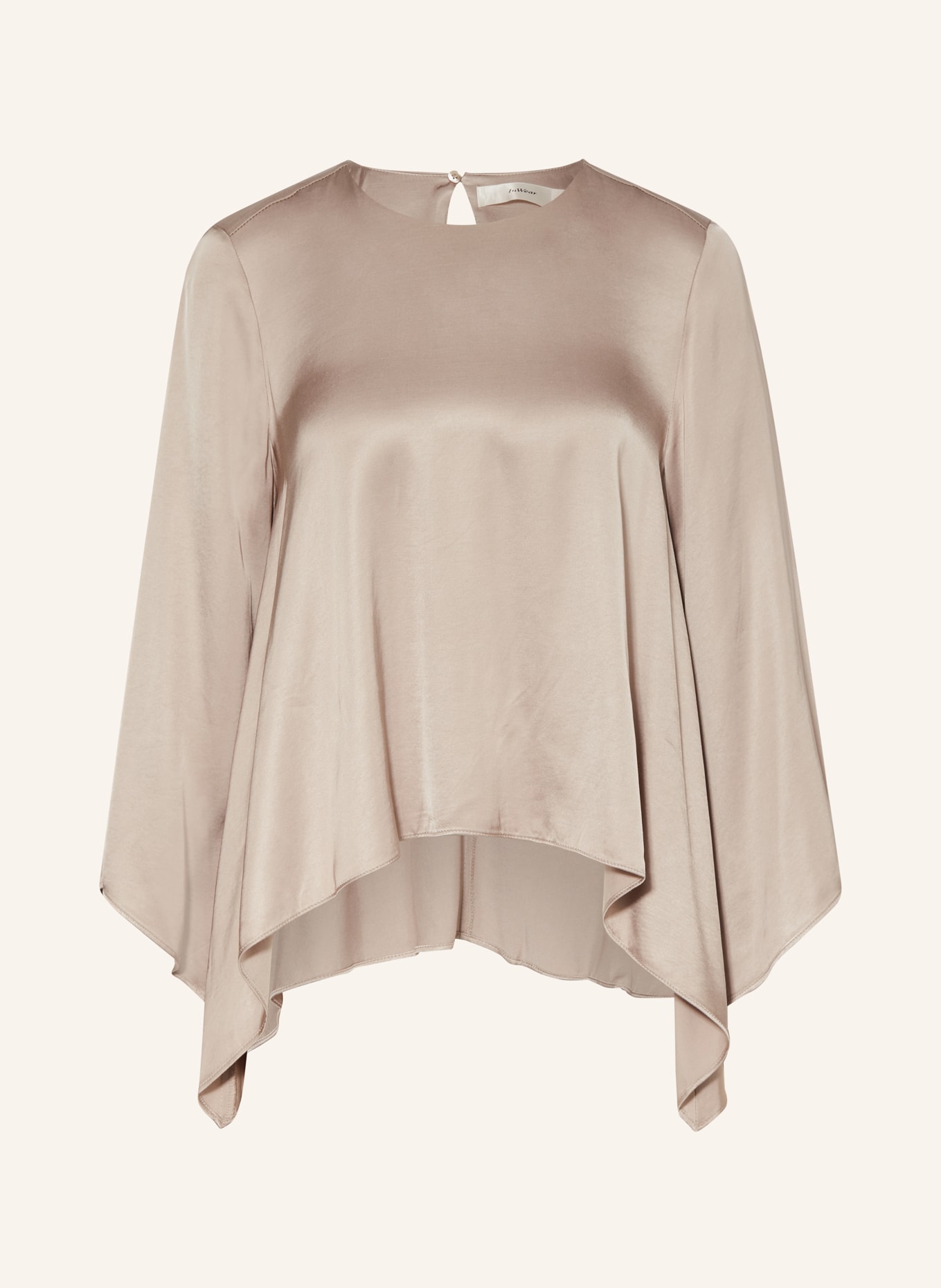 InWear Satin blouse HIDIIW, Color: BEIGE (Image 1)