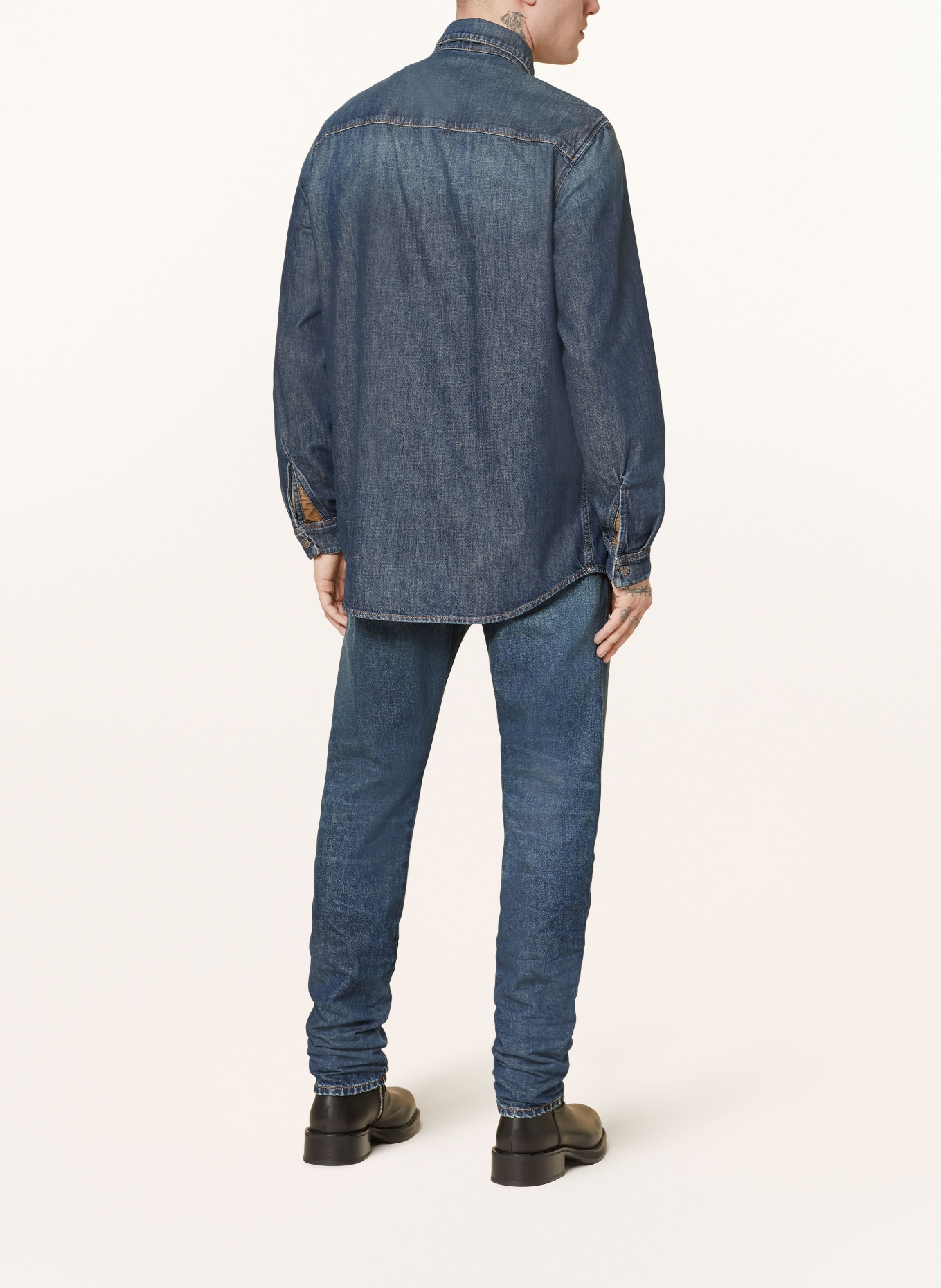 DIESEL Overjacket z jeansu, Kolor: NIEBIESKI (Obrazek 3)