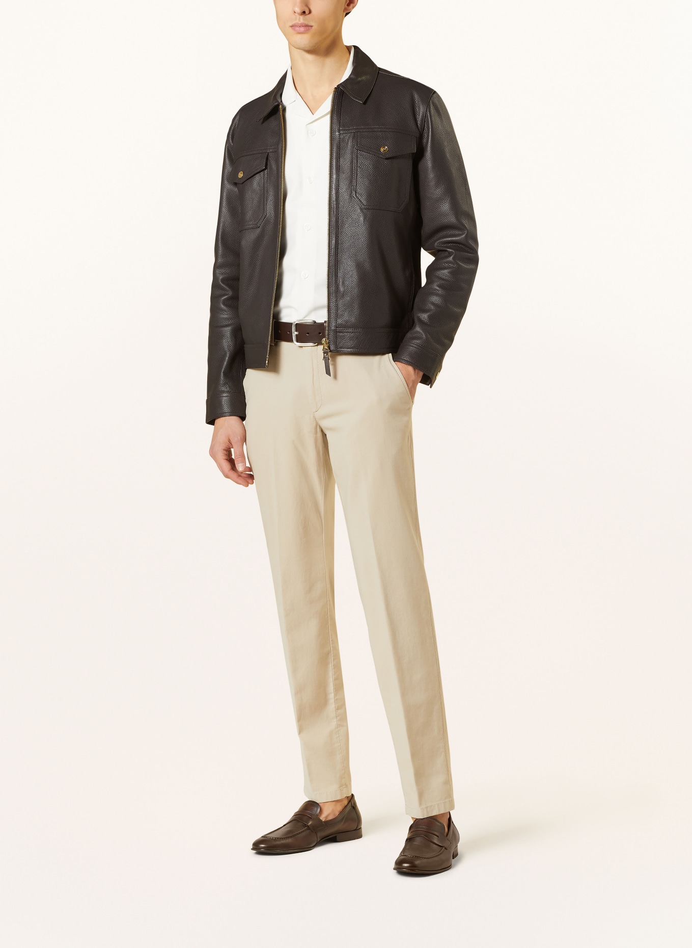 EUREX BY BRAX Chinos THILO regular fit, Color: CREAM (Image 2)