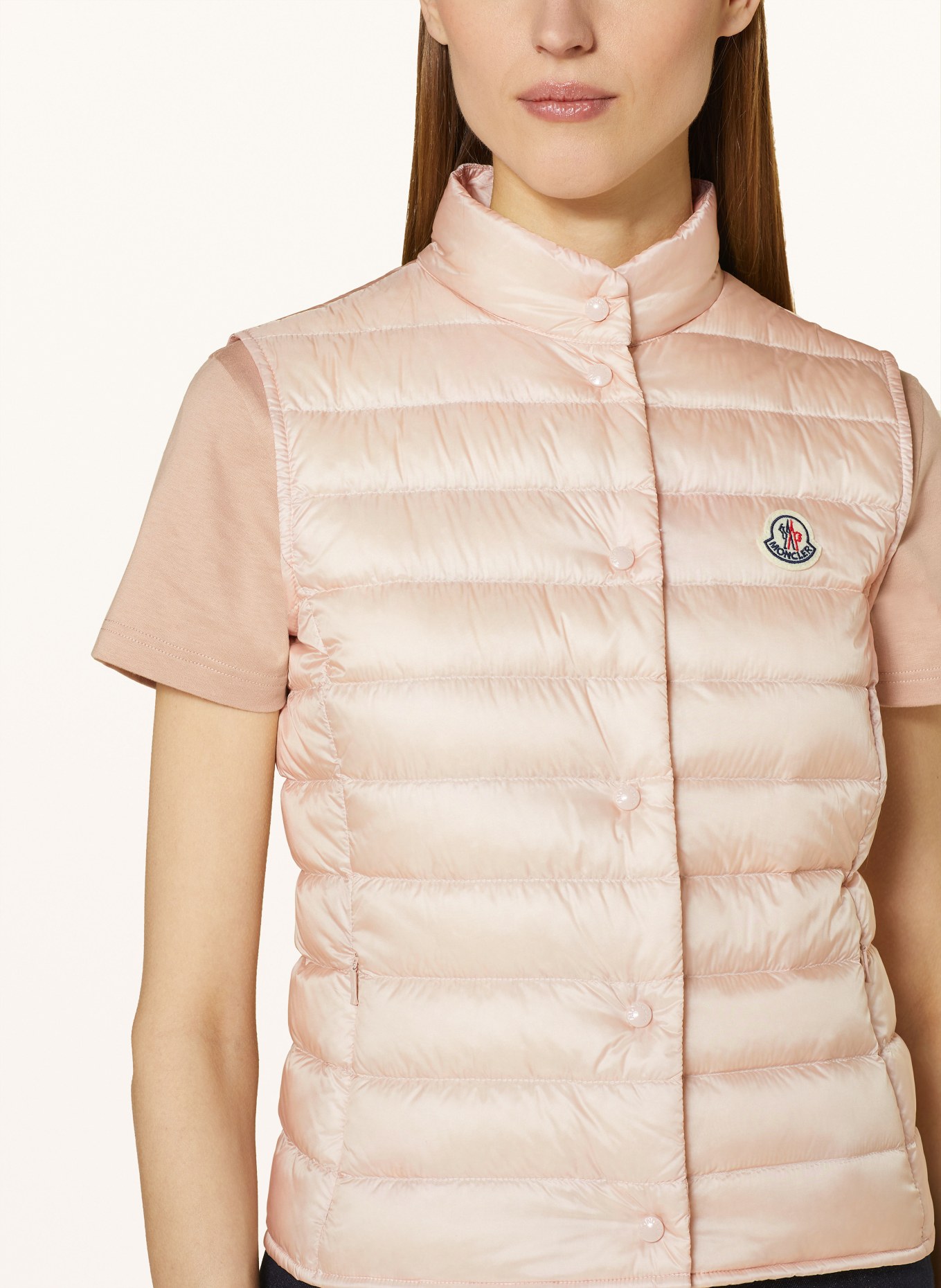 MONCLER Daunenweste LIANE: PINK